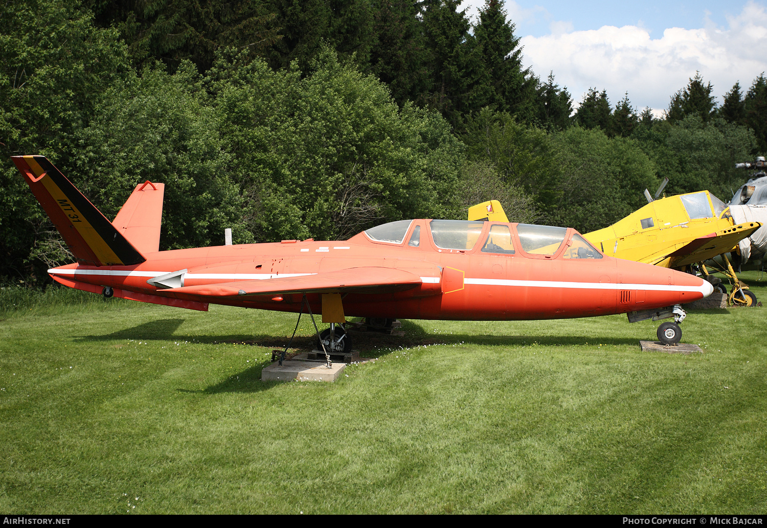 Aircraft Photo of MT31 | Fouga CM-170R Magister | Belgium - Air Force | AirHistory.net #251631