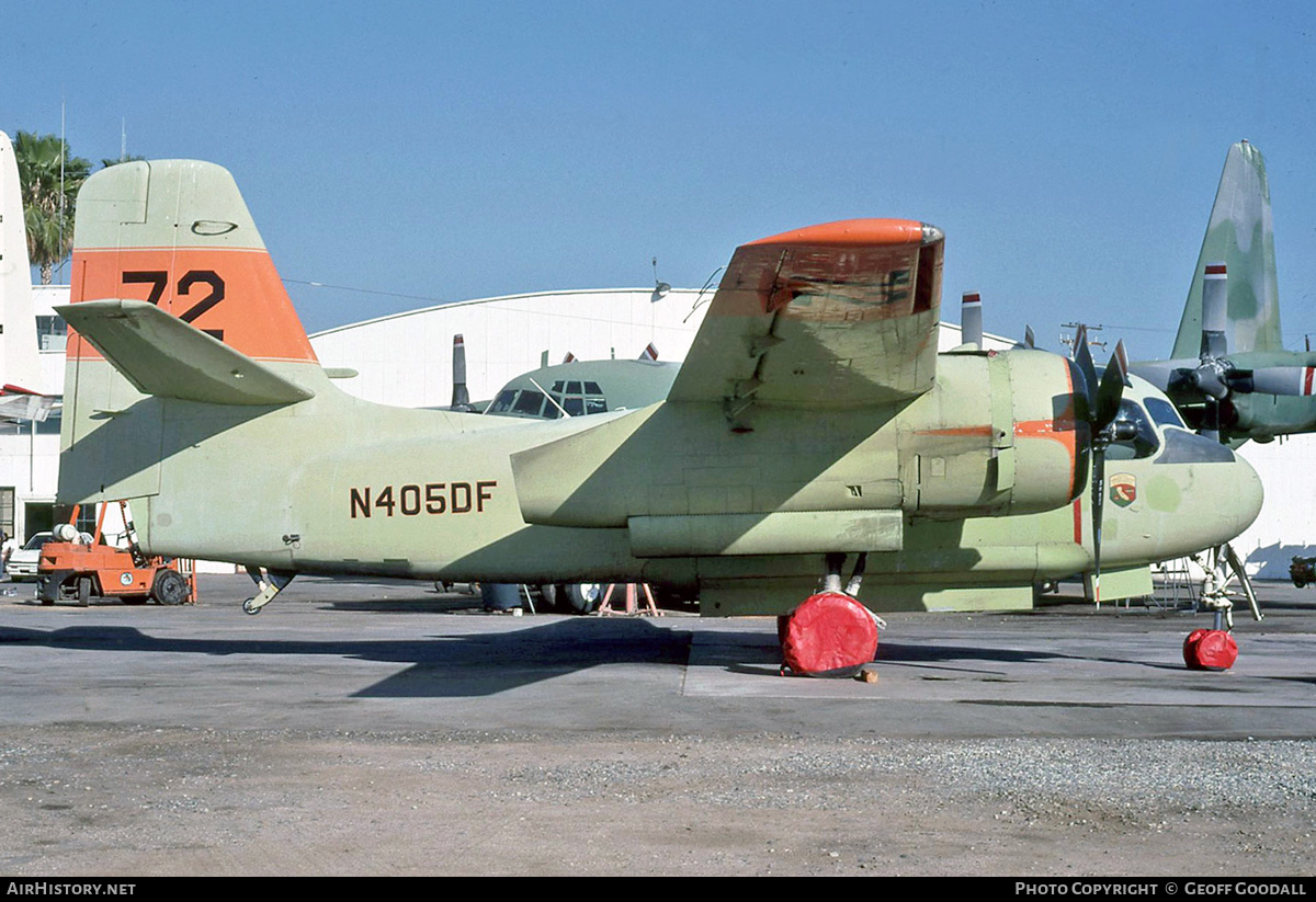 Aircraft Photo of N405DF | Grumman S-2A(AT) Tracker | Hemet Valley Flying Service | AirHistory.net #251660
