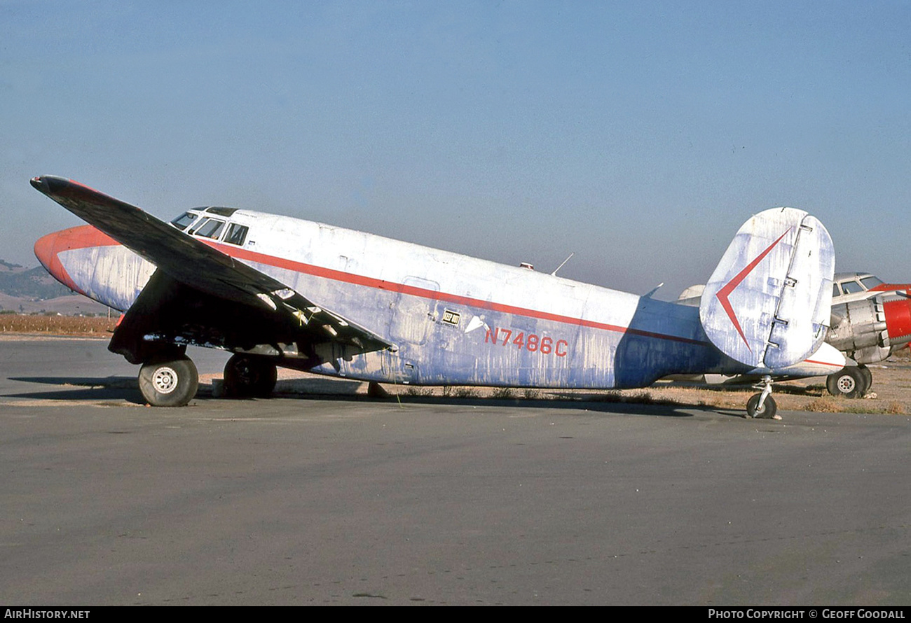 Aircraft Photo of N7486C | Lockheed PV-2 Harpoon | AirHistory.net #251661