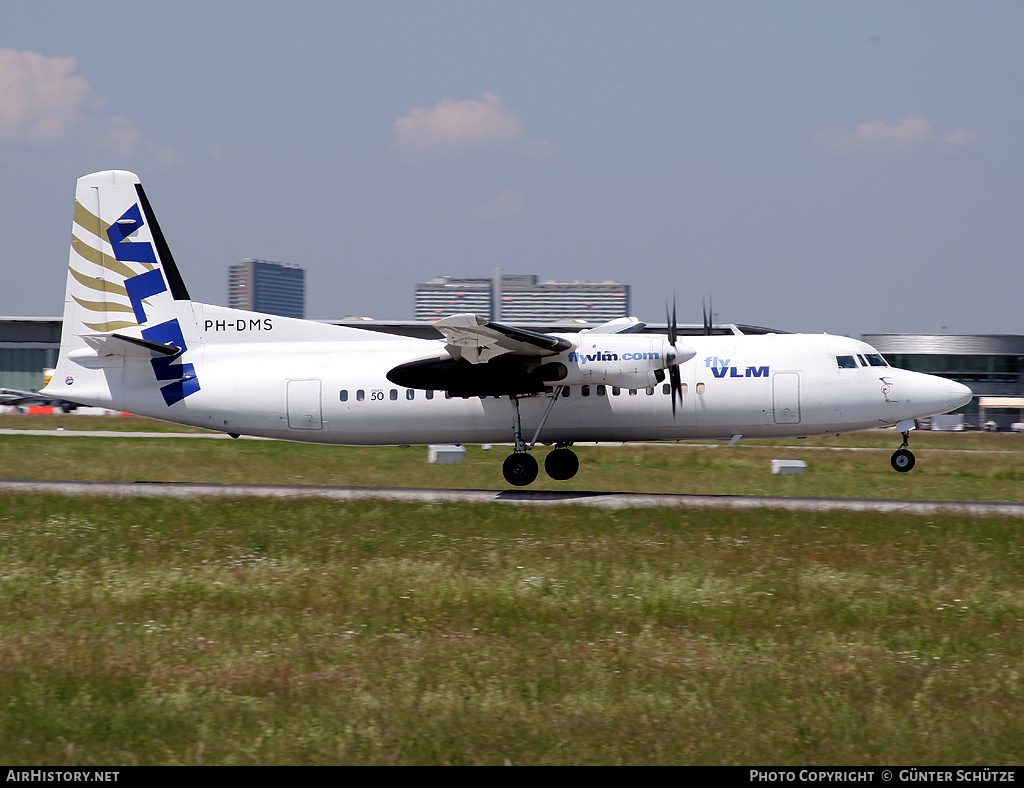 Aircraft Photo of PH-DMS | Fokker 50 | VLM Airlines | AirHistory.net #251670