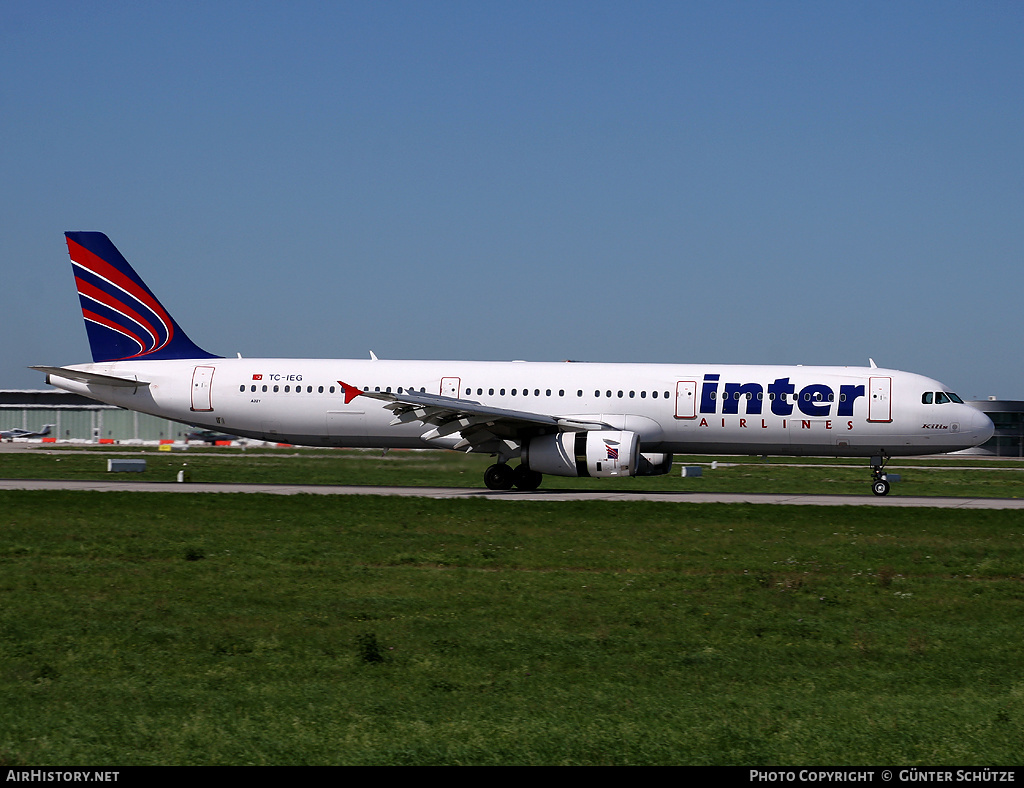 Aircraft Photo of TC-IEG | Airbus A321-231 | Inter Airlines | AirHistory.net #251671