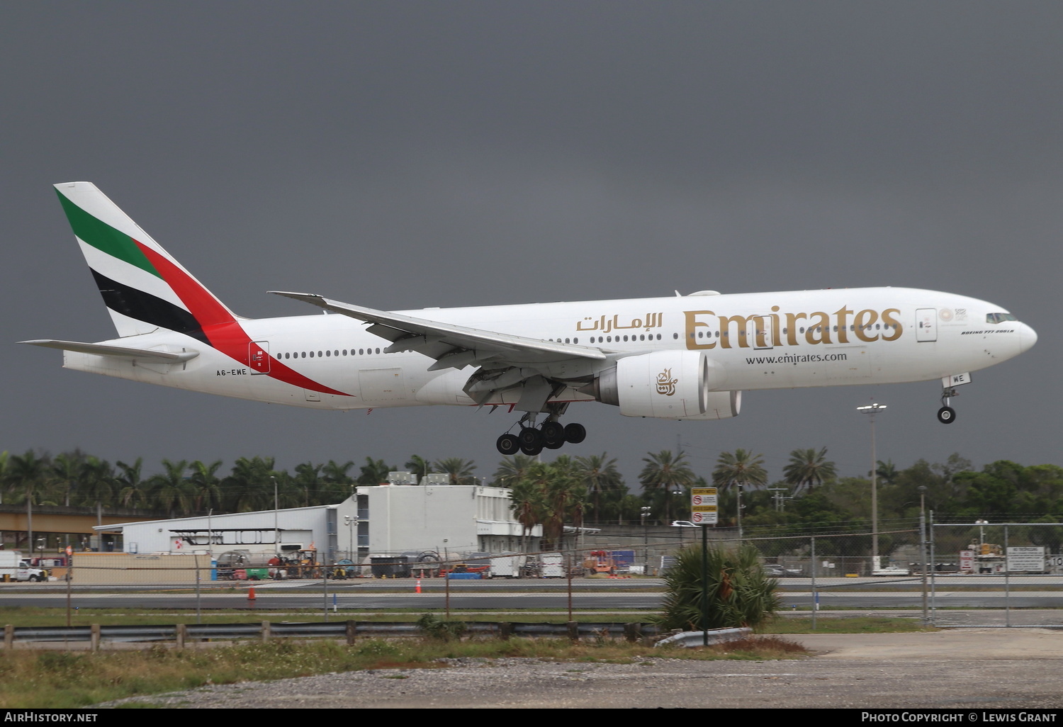 Aircraft Photo of A6-EWE | Boeing 777-21H/LR | Emirates | AirHistory.net #251677