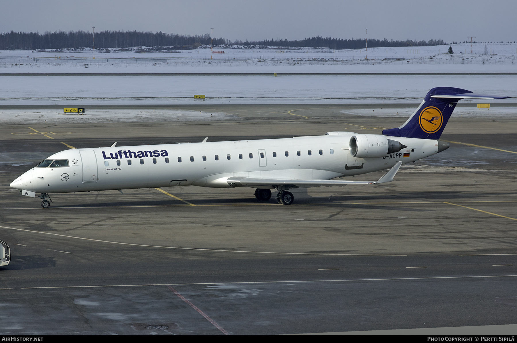 Aircraft Photo of D-ACPP | Bombardier CRJ-701ER (CL-600-2C10) | Lufthansa | AirHistory.net #251707