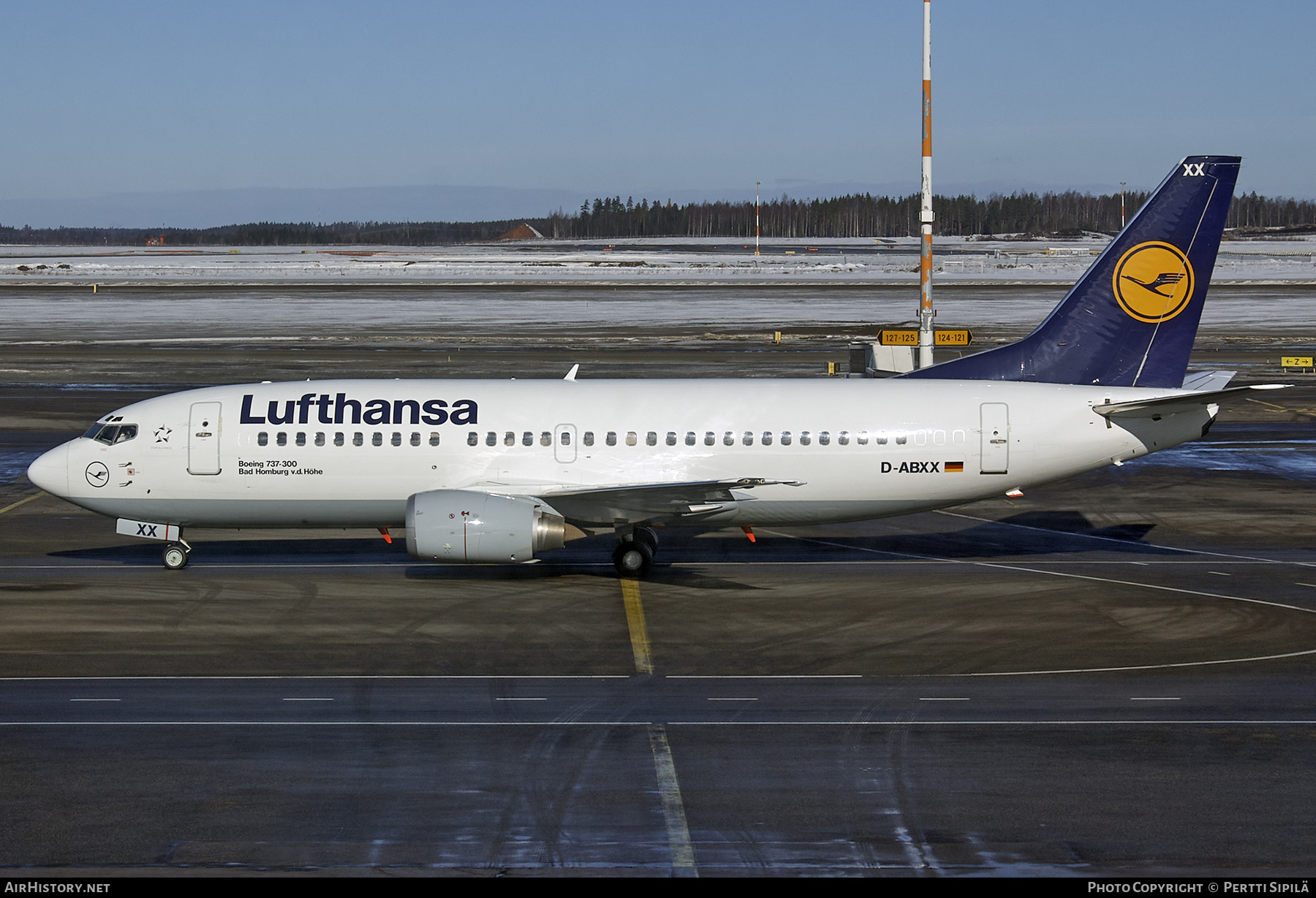 Aircraft Photo of D-ABXX | Boeing 737-330 | Lufthansa | AirHistory.net #251713