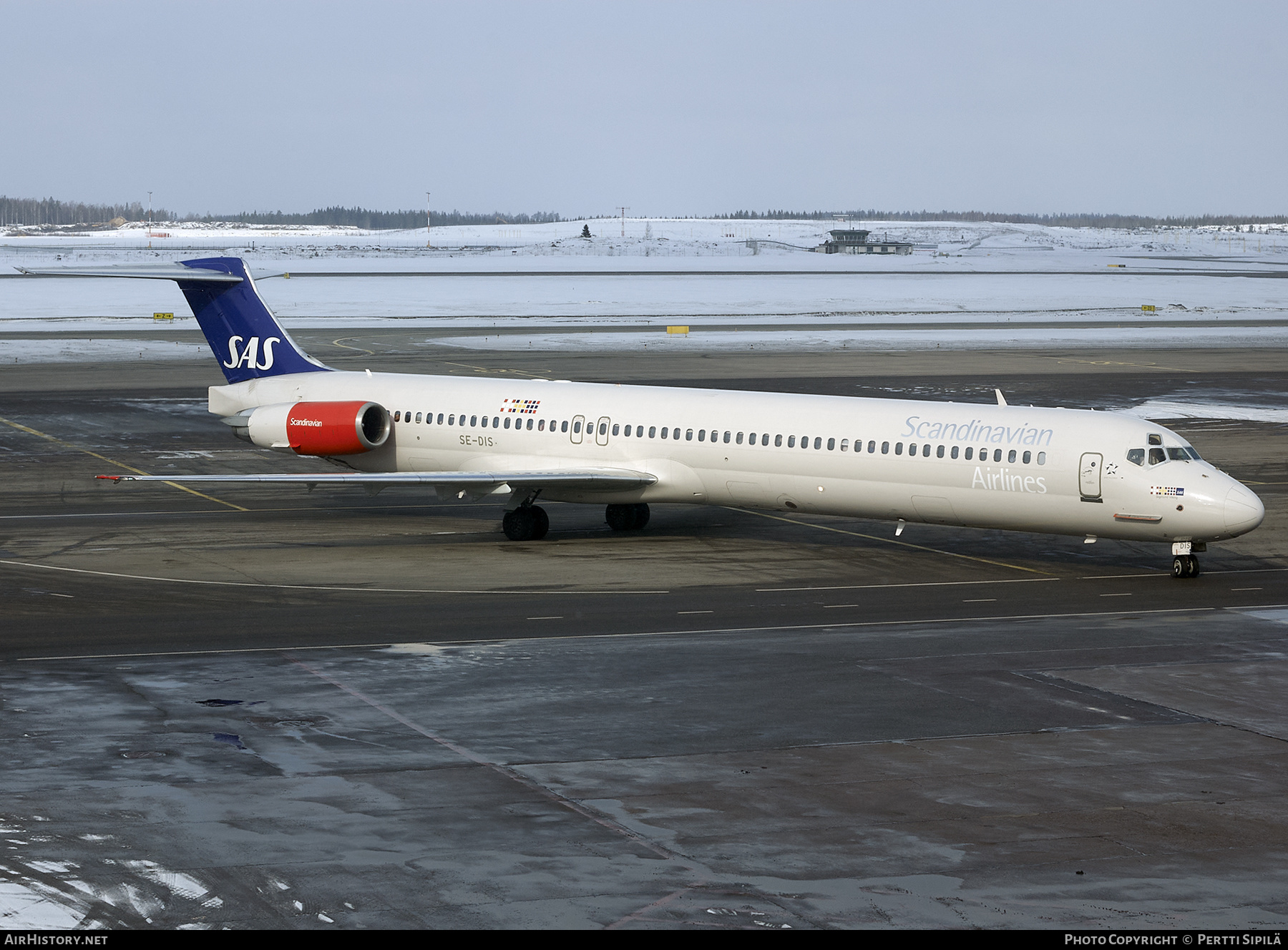Aircraft Photo of SE-DIS | McDonnell Douglas MD-81 (DC-9-81) | Scandinavian Airlines - SAS | AirHistory.net #251718