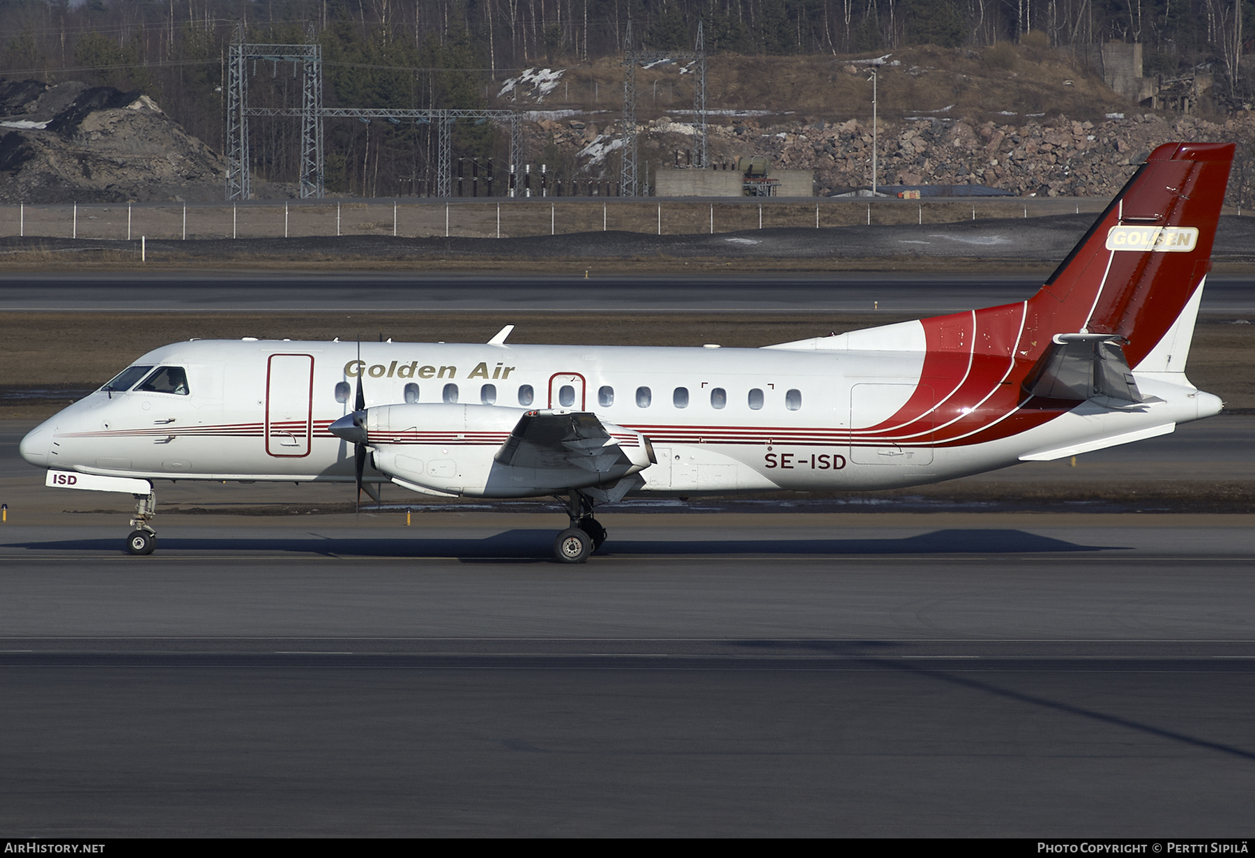 Aircraft Photo of SE-ISD | Saab 340A | Golden Air | AirHistory.net #251723