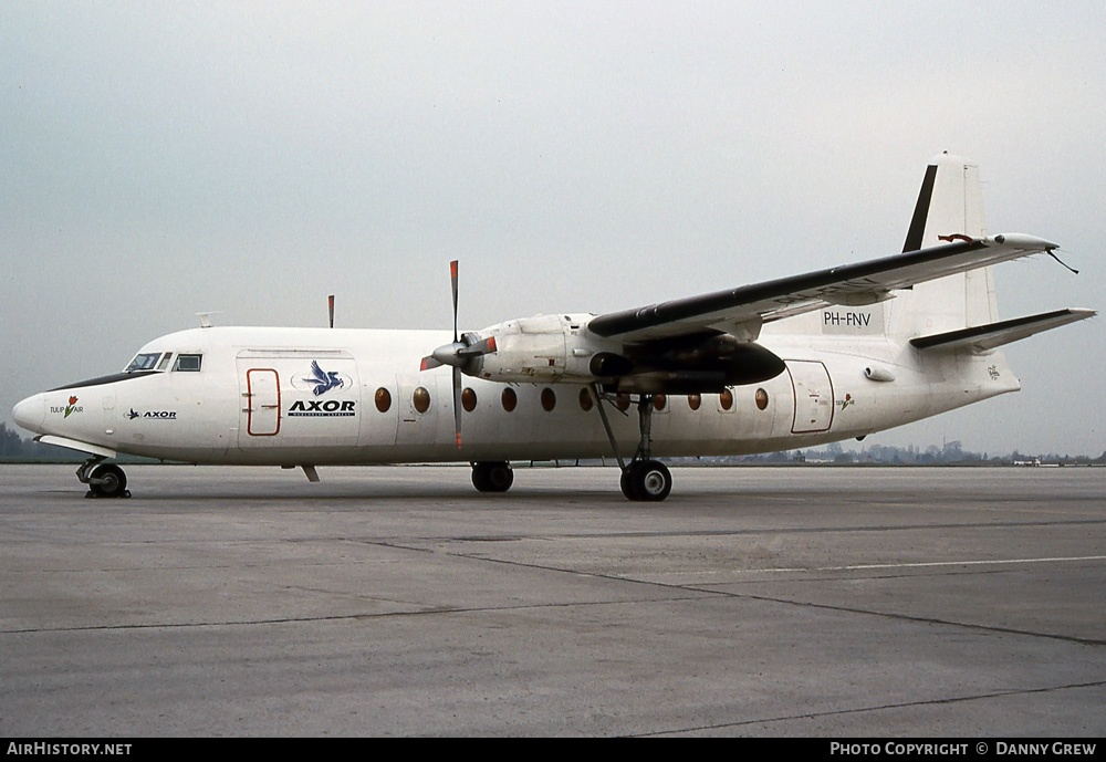 Aircraft Photo of PH-FNV | Fokker F27-500F Friendship | AXOR Worldwide Express | AirHistory.net #251725