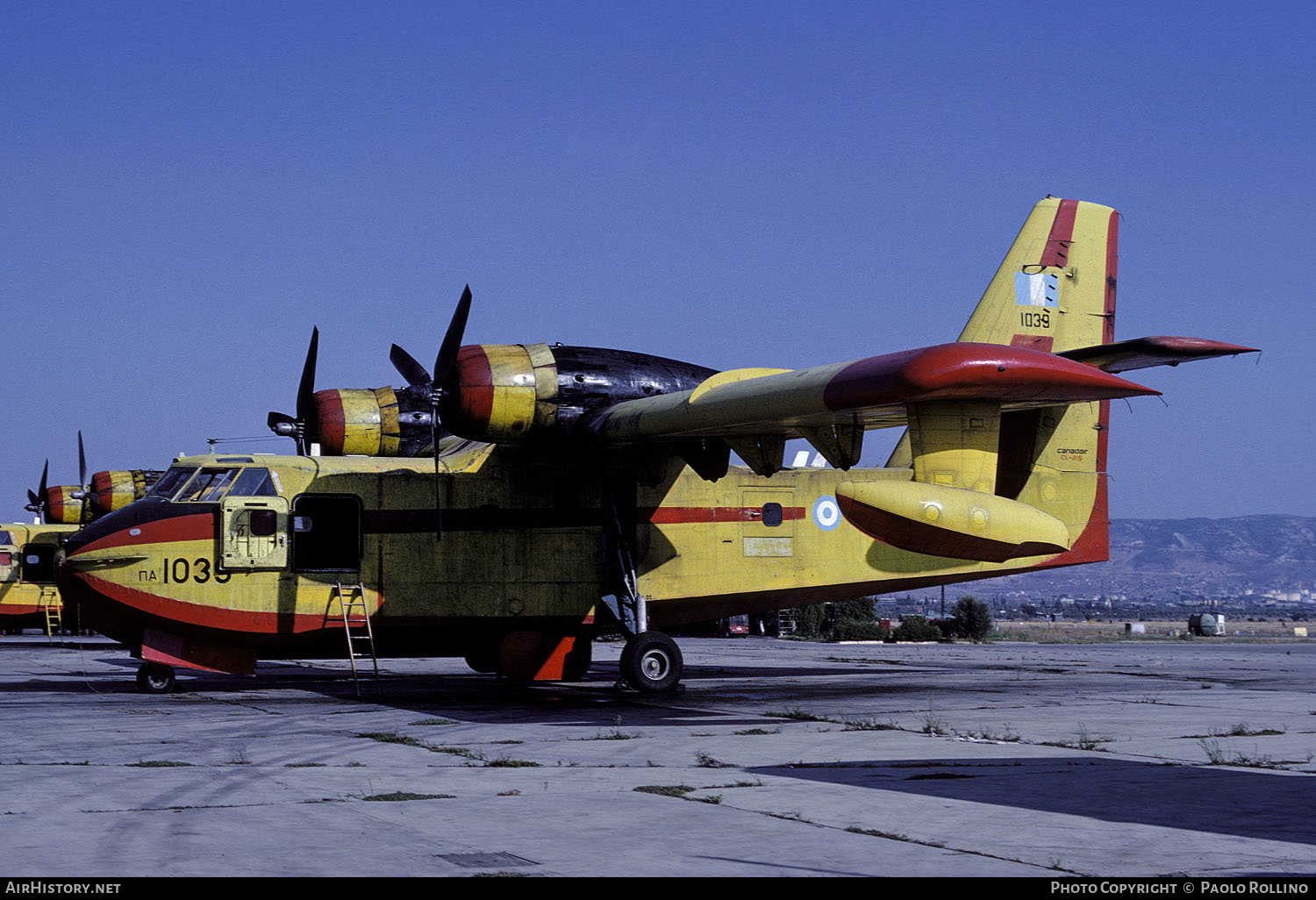 Aircraft Photo of 1039 | Canadair CL-215-II (CL-215-1A10) | Greece - Air Force | AirHistory.net #251726
