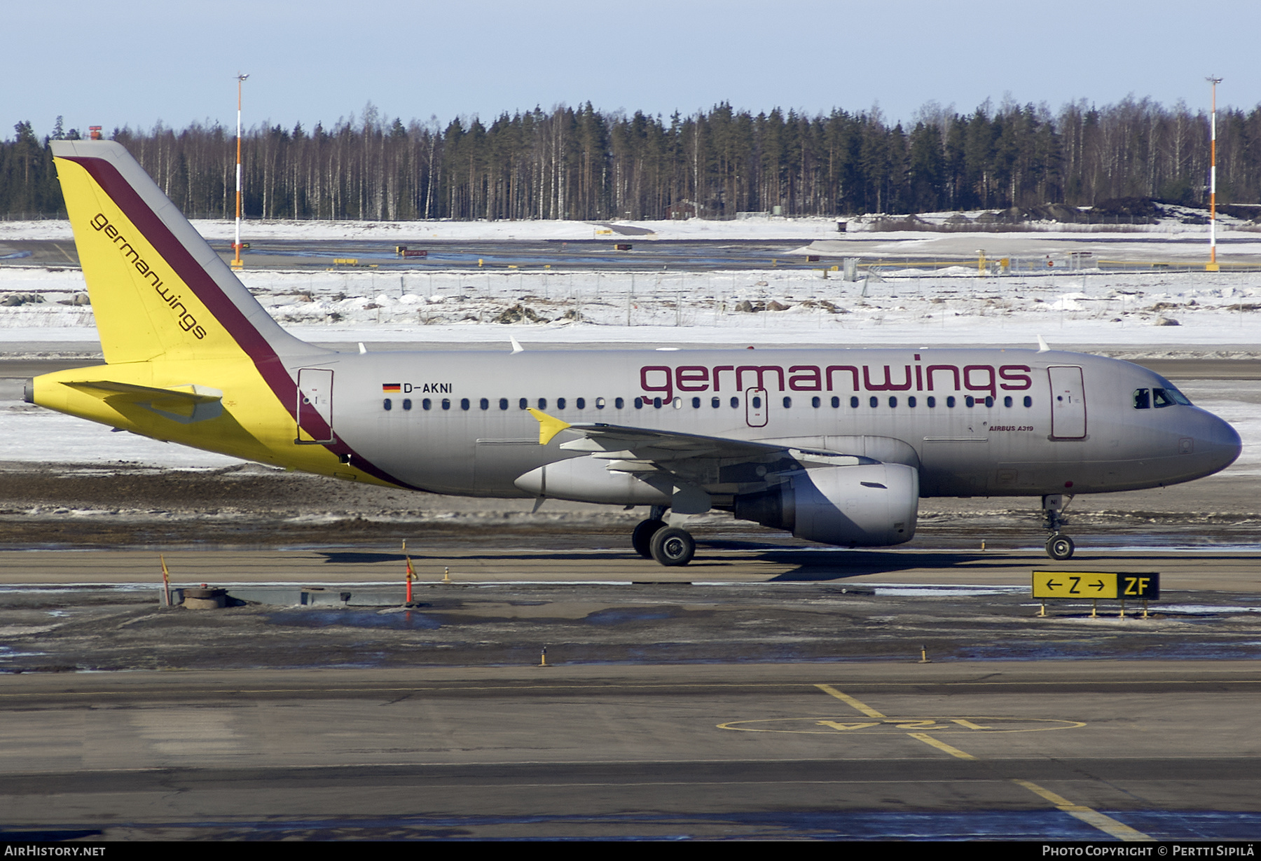 Aircraft Photo of D-AKNI | Airbus A319-112 | Germanwings | AirHistory.net #251727