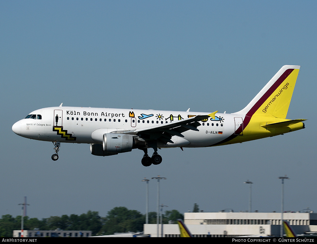 Aircraft Photo of D-AILN | Airbus A319-114 | Germanwings | AirHistory.net #251731