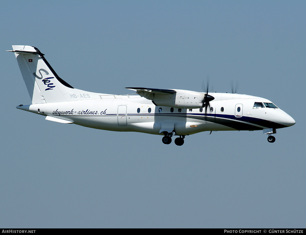 Aircraft Photo of HB-AES | Dornier 328-110 | SkyWork Airlines | AirHistory.net #251734