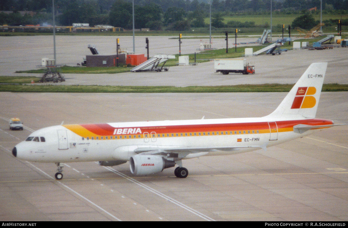 Aircraft Photo of EC-FMN | Airbus A320-211 | Iberia | AirHistory.net #251756
