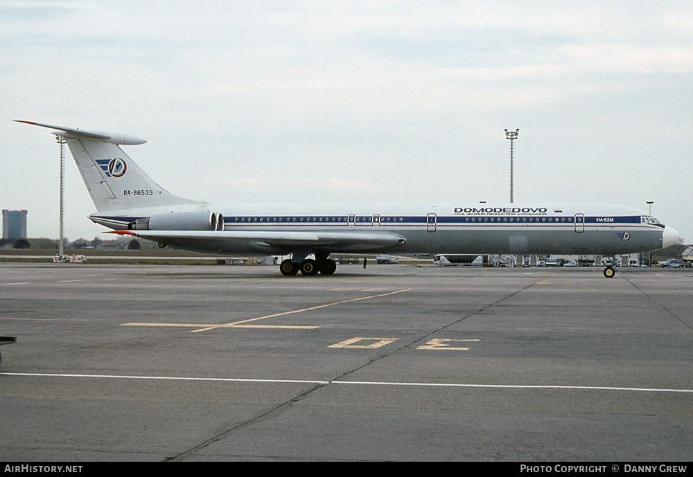 Aircraft Photo of RA-86535 | Ilyushin Il-62M | Domodedovo CAPA | AirHistory.net #251758