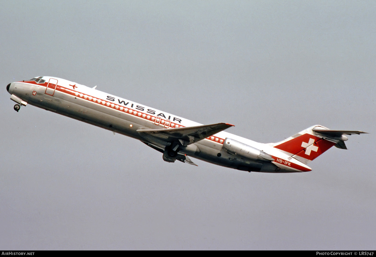 Aircraft Photo of HB-IFK | McDonnell Douglas DC-9-32 | Swissair | AirHistory.net #251767