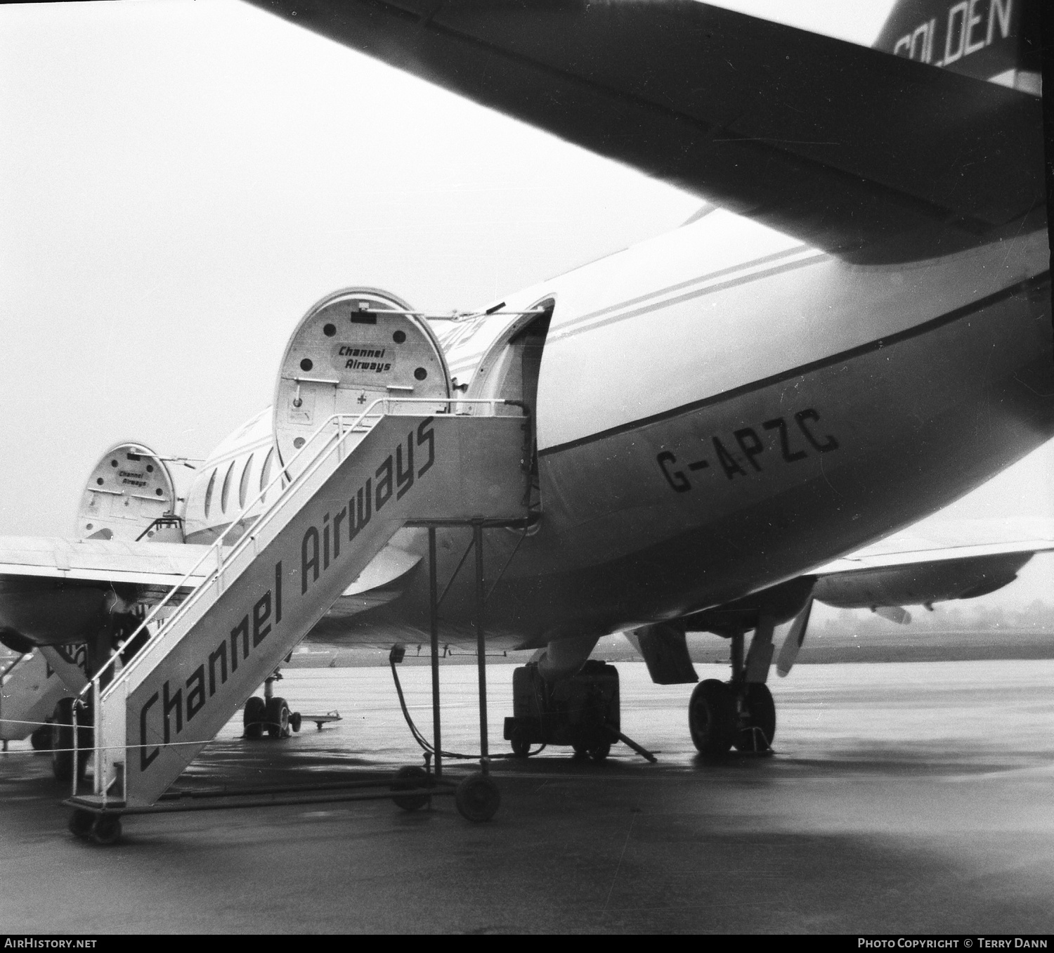 Aircraft Photo of G-APZC | Vickers 707 Viscount | Channel Airways | AirHistory.net #251795