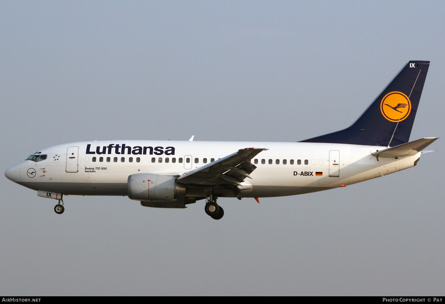 Aircraft Photo of D-ABIX | Boeing 737-530 | Lufthansa | AirHistory.net #251804