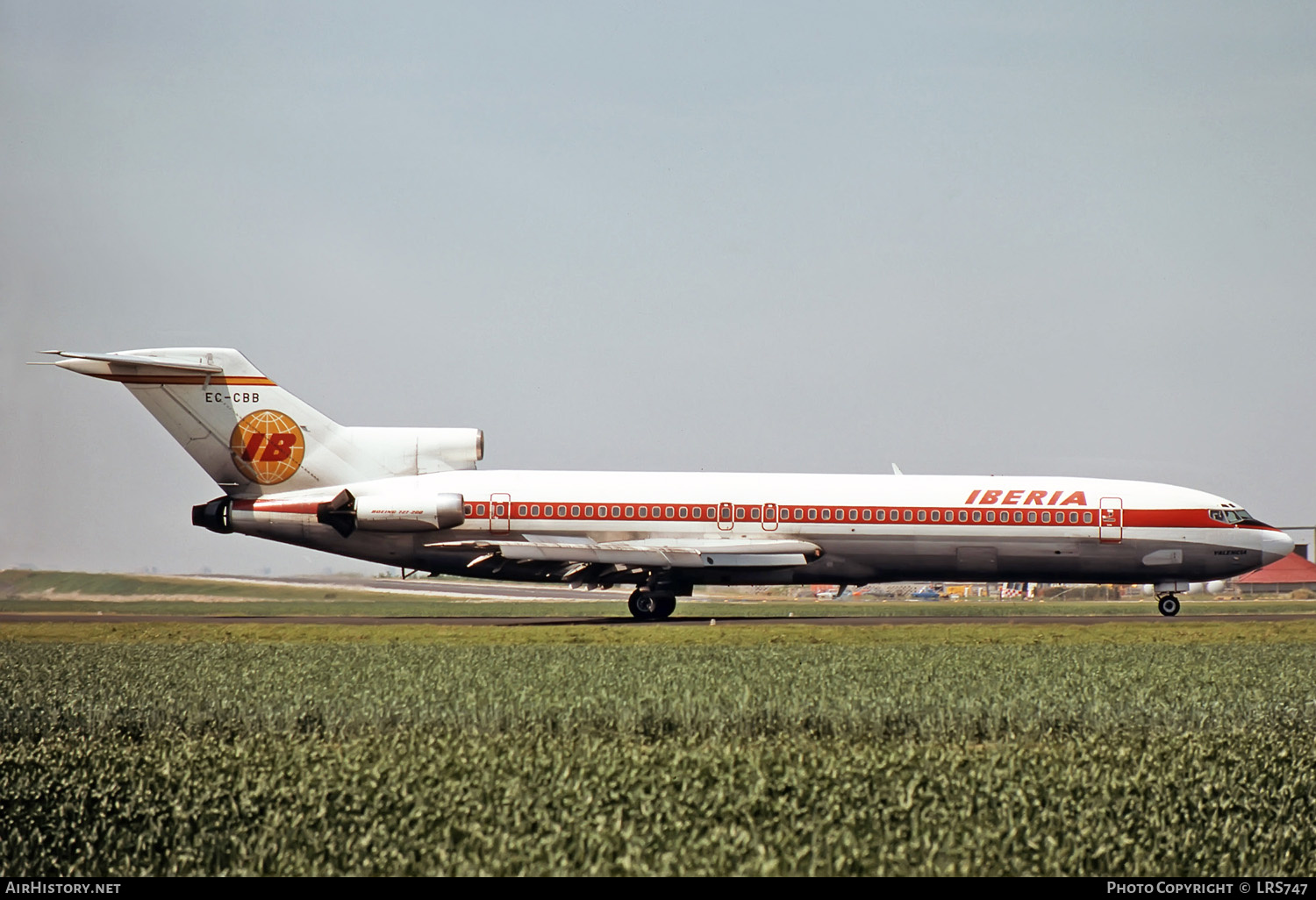 Aircraft Photo of EC-CBB | Boeing 727-256/Adv | Iberia | AirHistory.net #251815