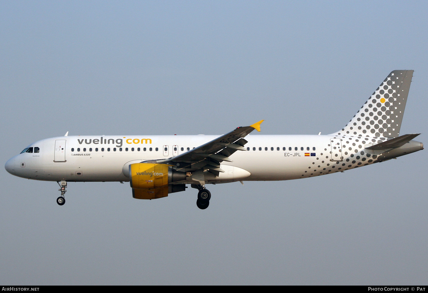 Aircraft Photo of EC-JPL | Airbus A320-214 | Vueling Airlines | AirHistory.net #251818