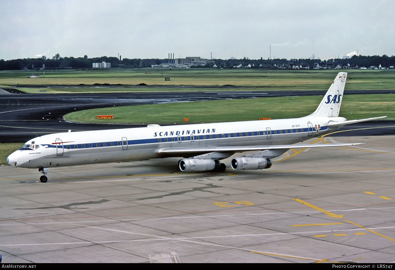 Aircraft Photo of OY-KTF | McDonnell Douglas DC-8-63 | Scandinavian Airlines - SAS | AirHistory.net #251823
