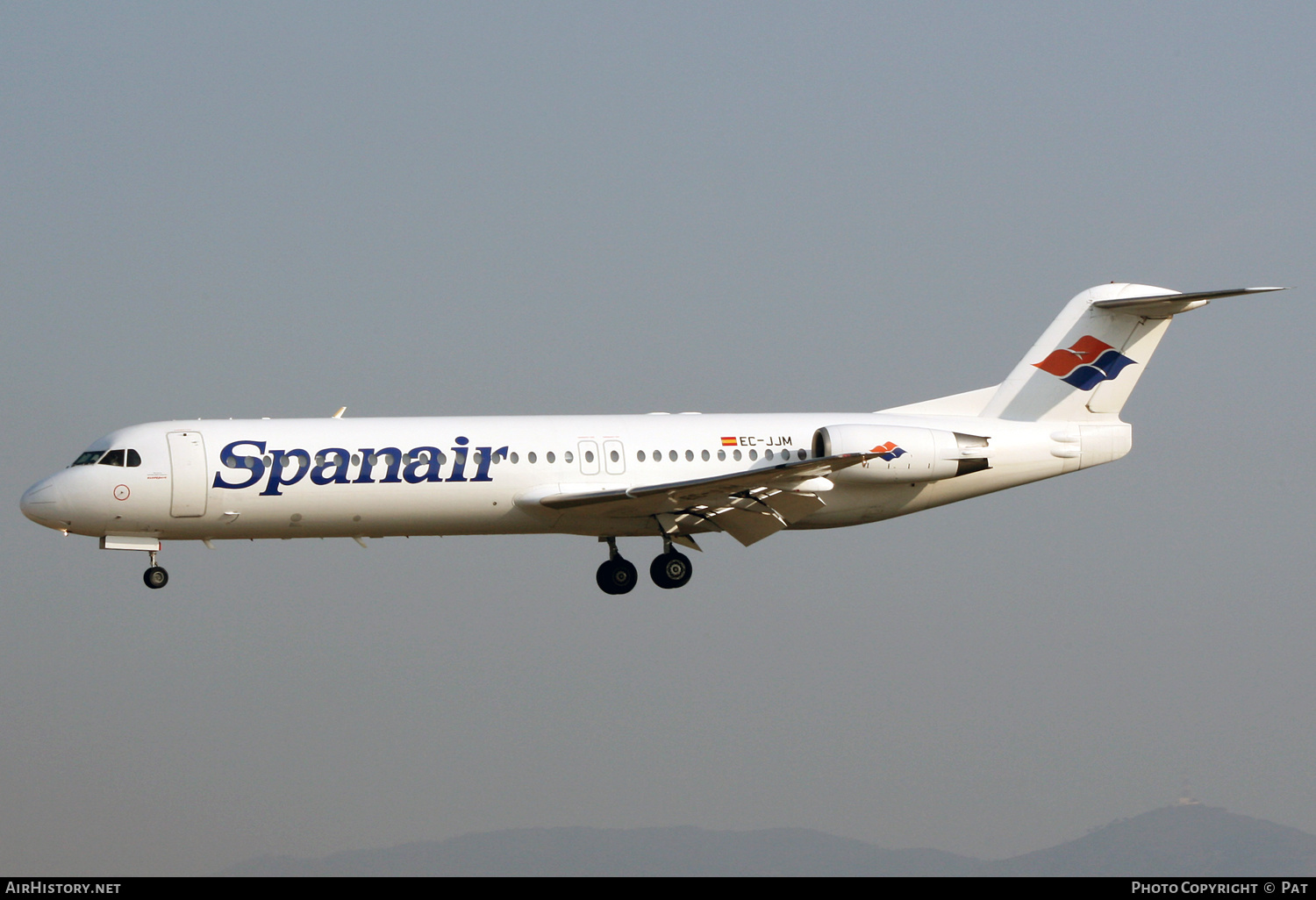 Aircraft Photo of EC-JJM | Fokker 100 (F28-0100) | Spanair | AirHistory.net #251831