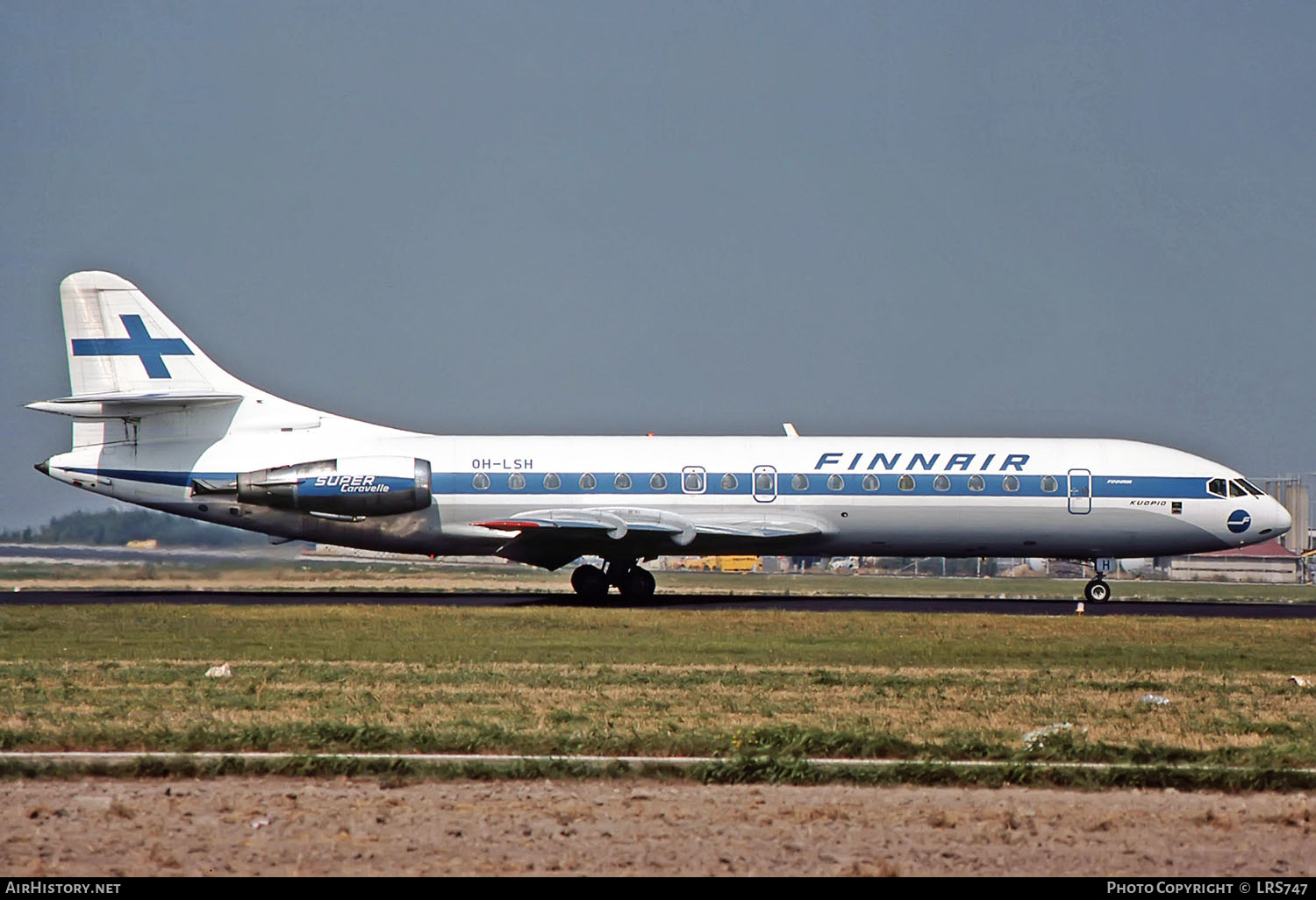 Aircraft Photo of OH-LSH | Sud SE-210 Caravelle 10B3 Super B | Finnair | AirHistory.net #251832