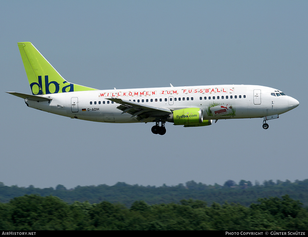 Aircraft Photo of D-ADIH | Boeing 737-3Y0 | DBA - Deutsche BA | AirHistory.net #251850