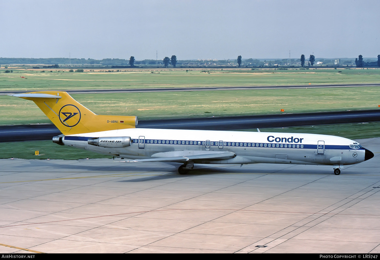 Aircraft Photo of D-ABNI | Boeing 727-230/Adv | Condor Flugdienst | AirHistory.net #251855