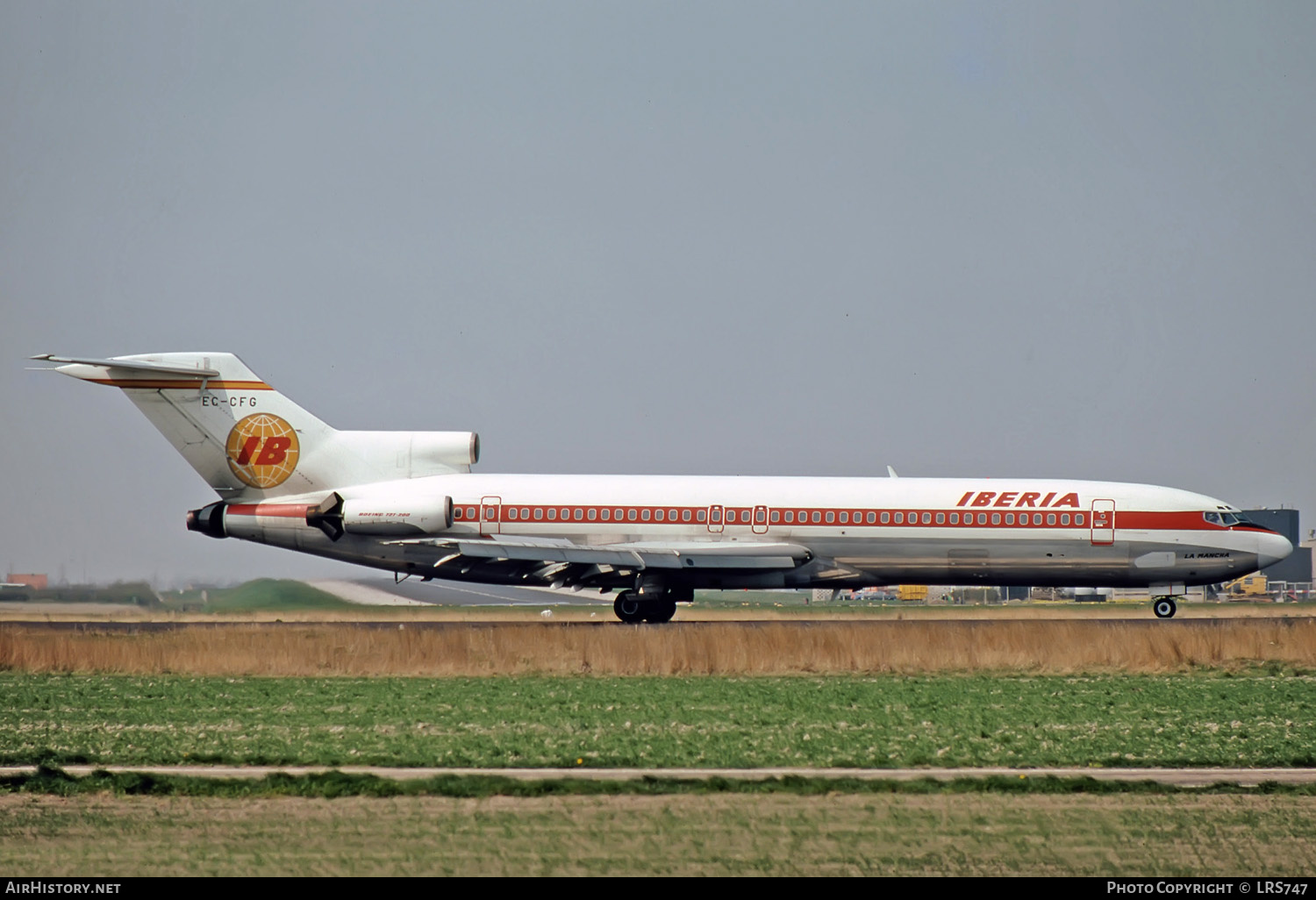 Aircraft Photo of EC-CFG | Boeing 727-256/Adv | Iberia | AirHistory.net #251856