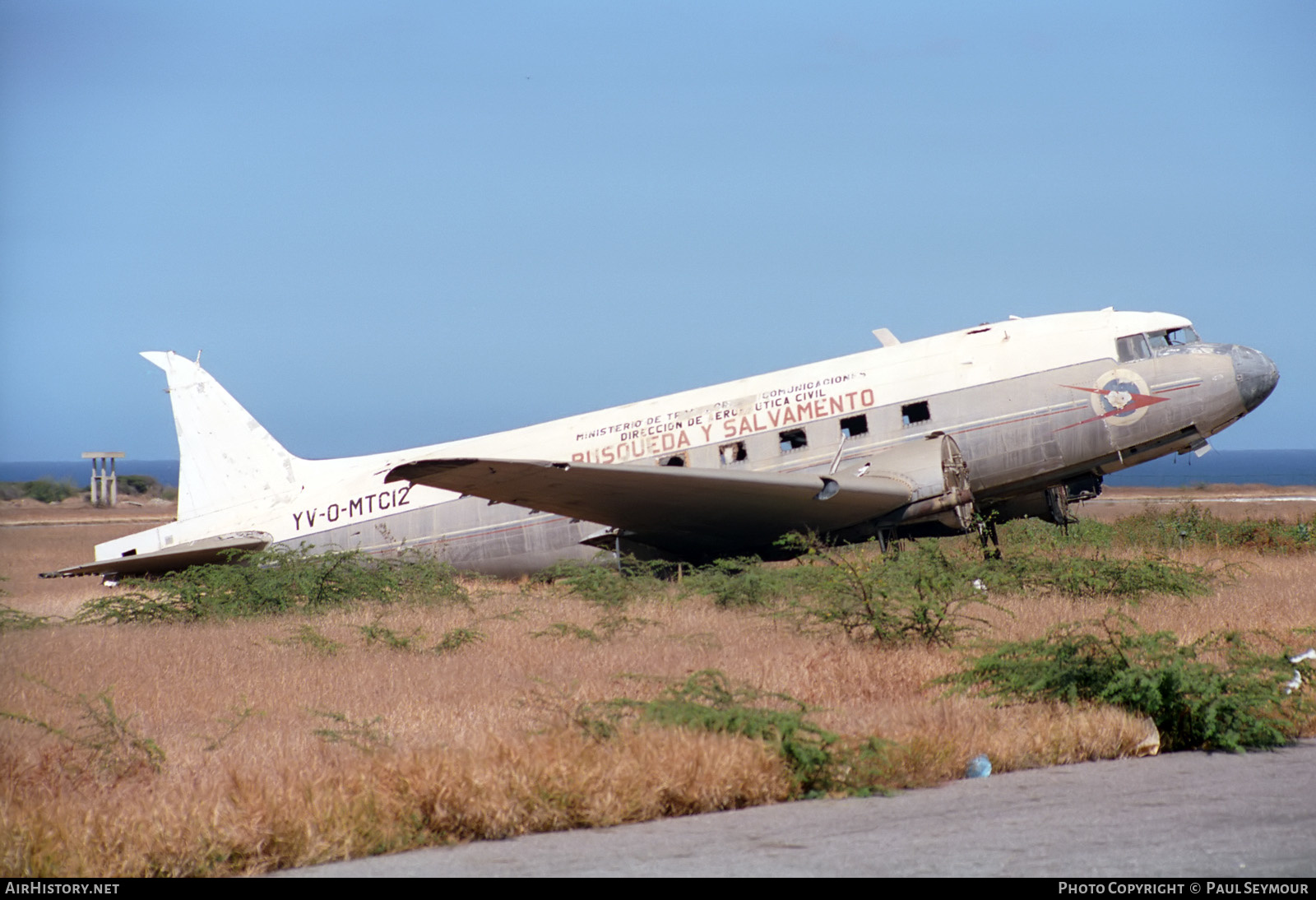 Aircraft Photo of YV-O-MTC12 | Douglas C-47 Skytrain | Ministerio de Transporte y Comunicaciones | AirHistory.net #251867