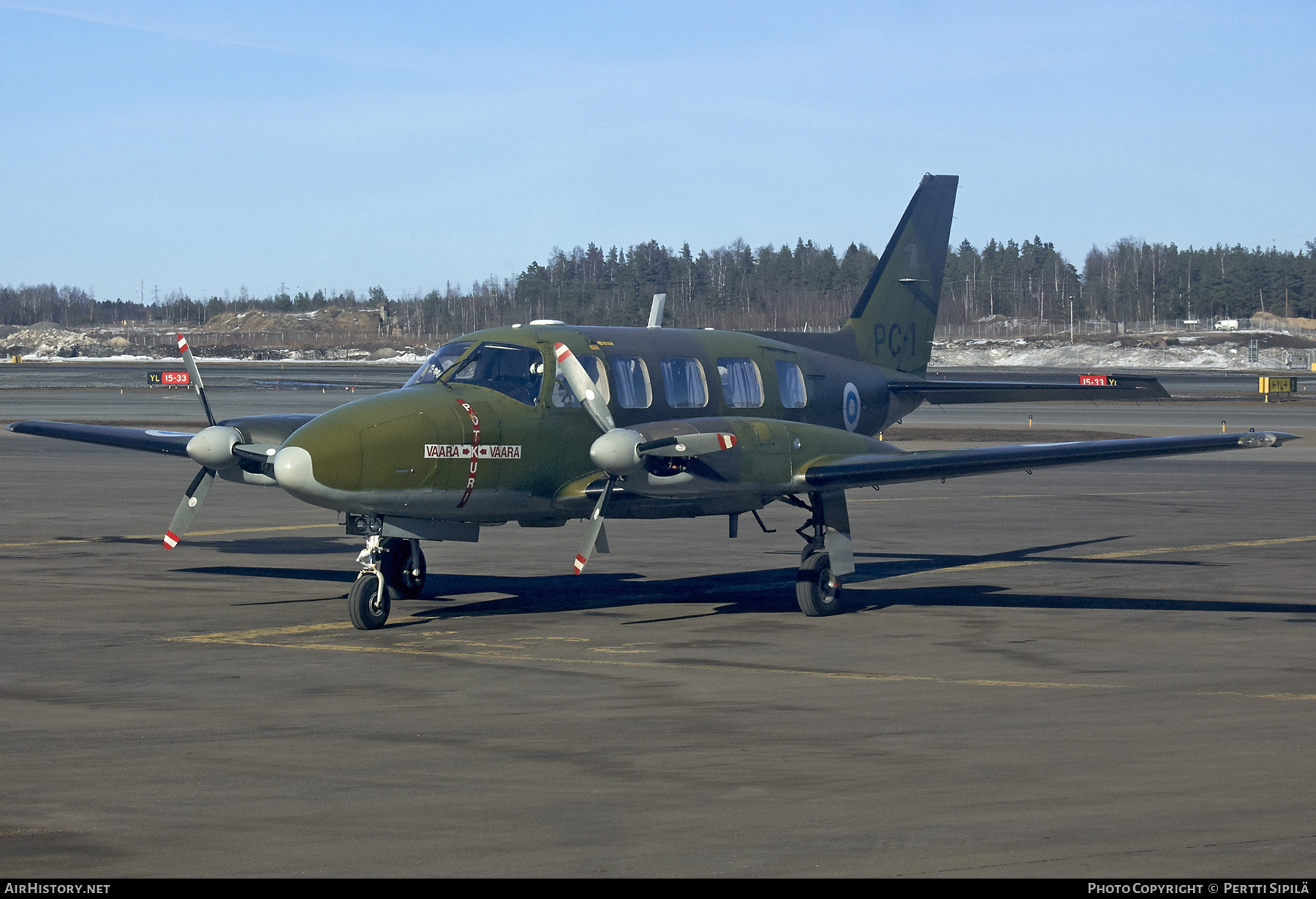 Aircraft Photo of PC-1 | Piper PA-31-350 Chieftain | Finland - Air Force | AirHistory.net #251889