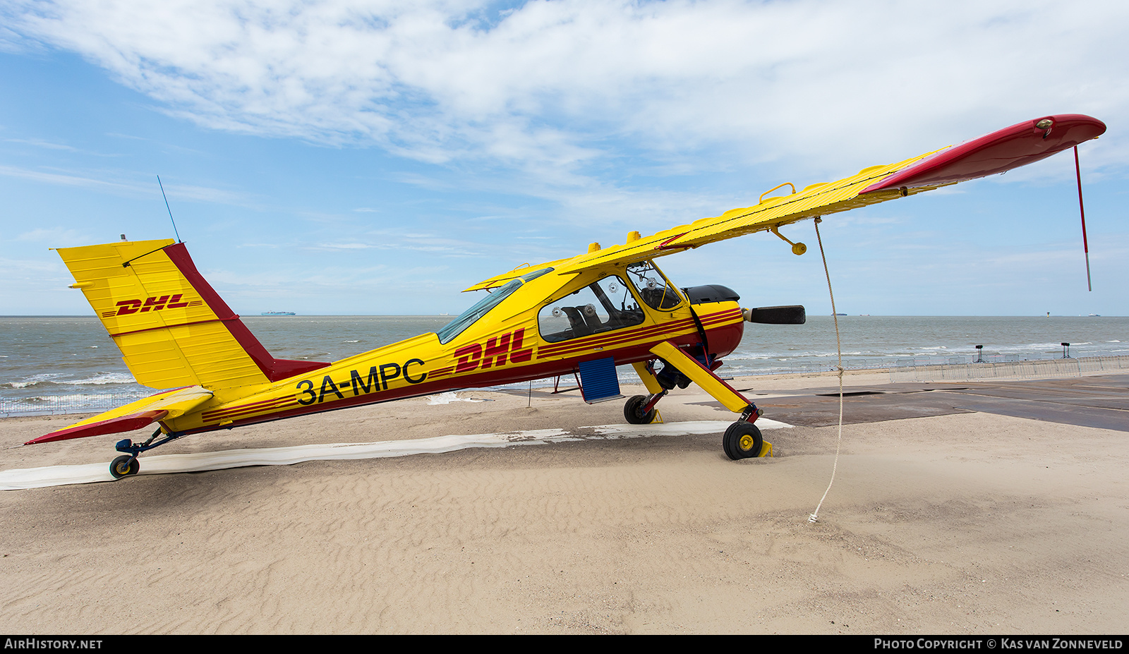 Aircraft Photo of 3A-MPC | PZL-Okecie PZL-104 Wilga 35A | DHL International | AirHistory.net #251912