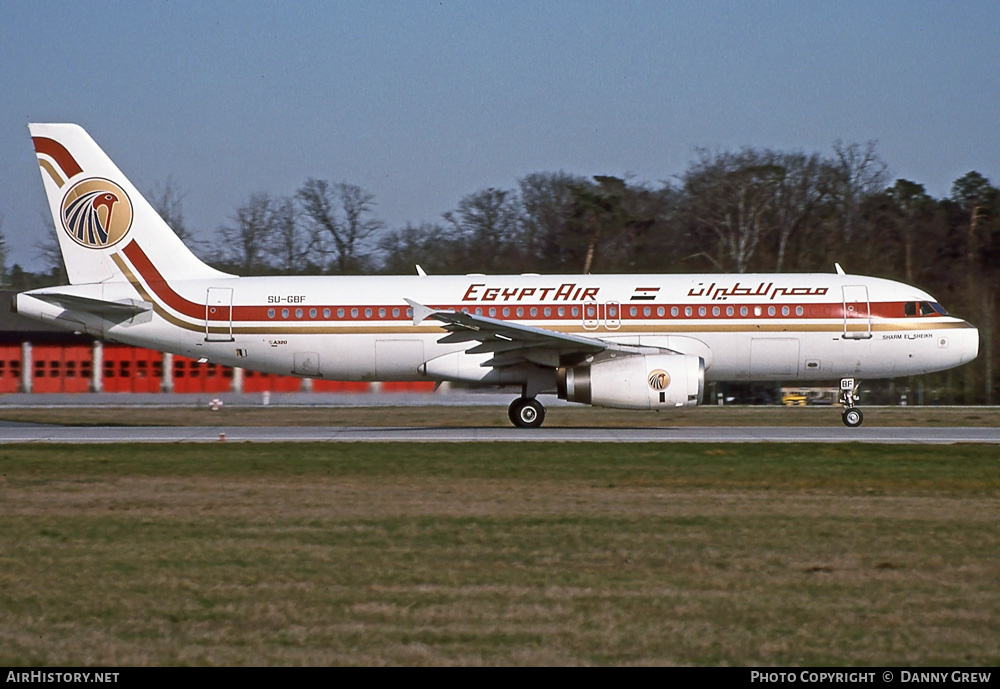 Aircraft Photo of SU-GBF | Airbus A320-231 | EgyptAir | AirHistory.net #251964
