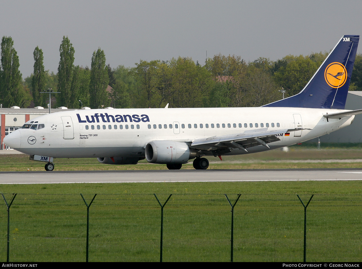 Aircraft Photo of D-ABXM | Boeing 737-330 | Lufthansa | AirHistory.net #251966