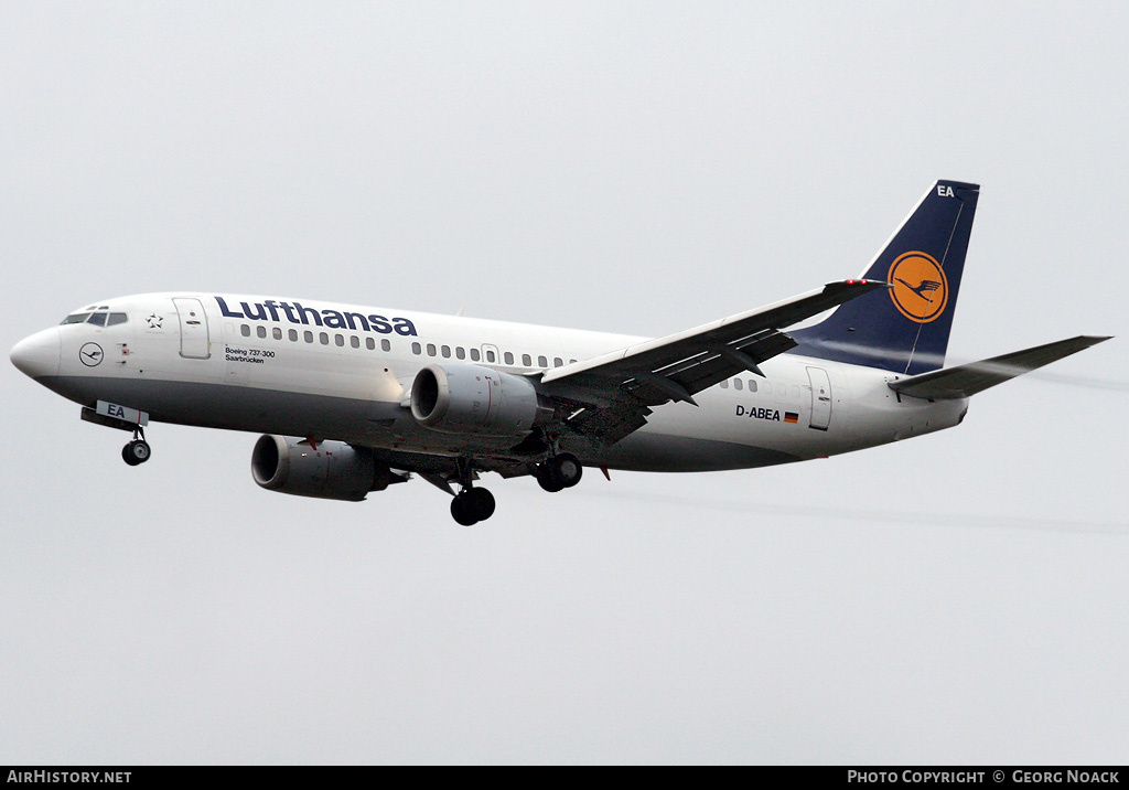 Aircraft Photo of D-ABEA | Boeing 737-330 | Lufthansa | AirHistory.net #251975
