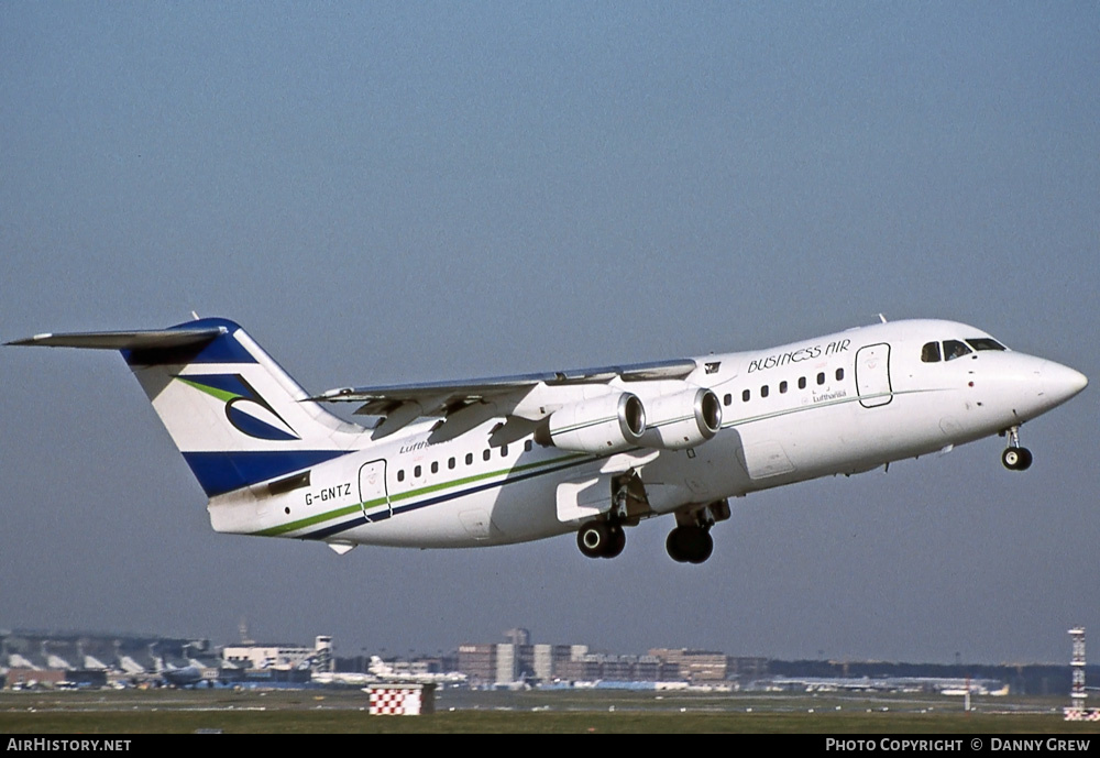 Aircraft Photo of G-GNTZ | British Aerospace BAe-146-200A | Business Air | AirHistory.net #251977