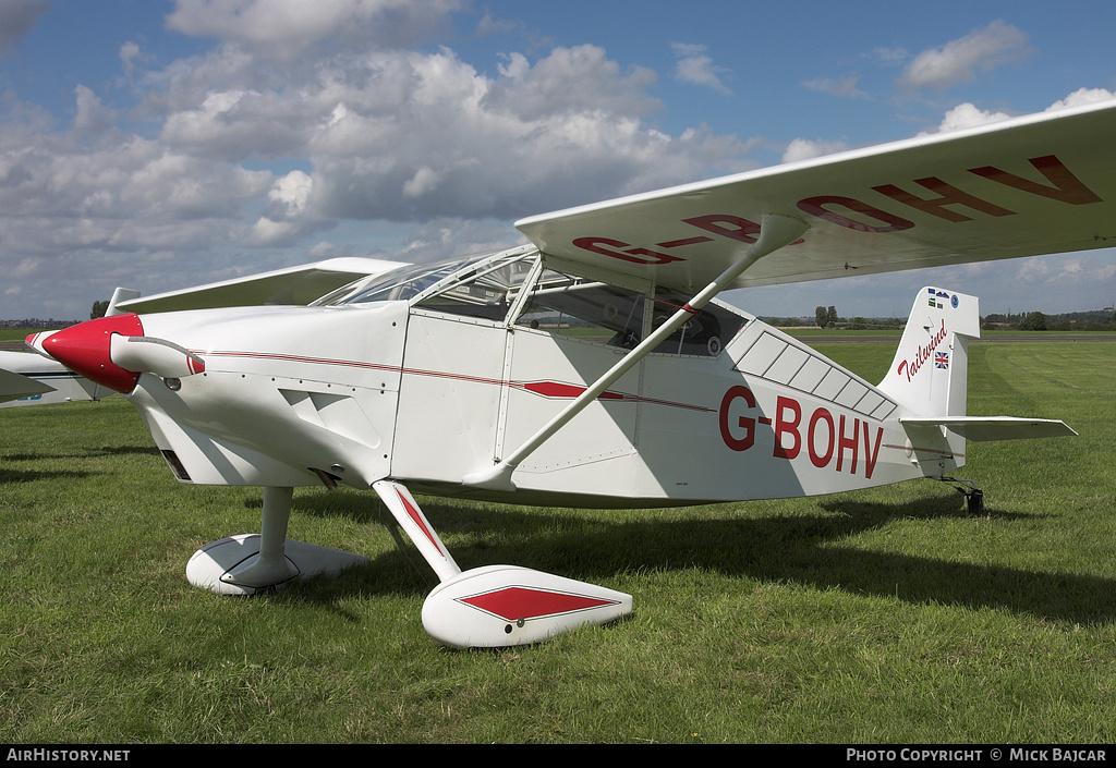 Aircraft Photo of G-BOHV | Wittman W-8 Tailwind | AirHistory.net #251980