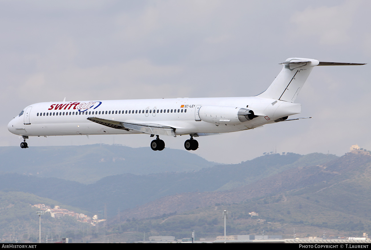 Aircraft Photo of EC-LEY | McDonnell Douglas MD-83 (DC-9-83) | Swiftair | AirHistory.net #251981