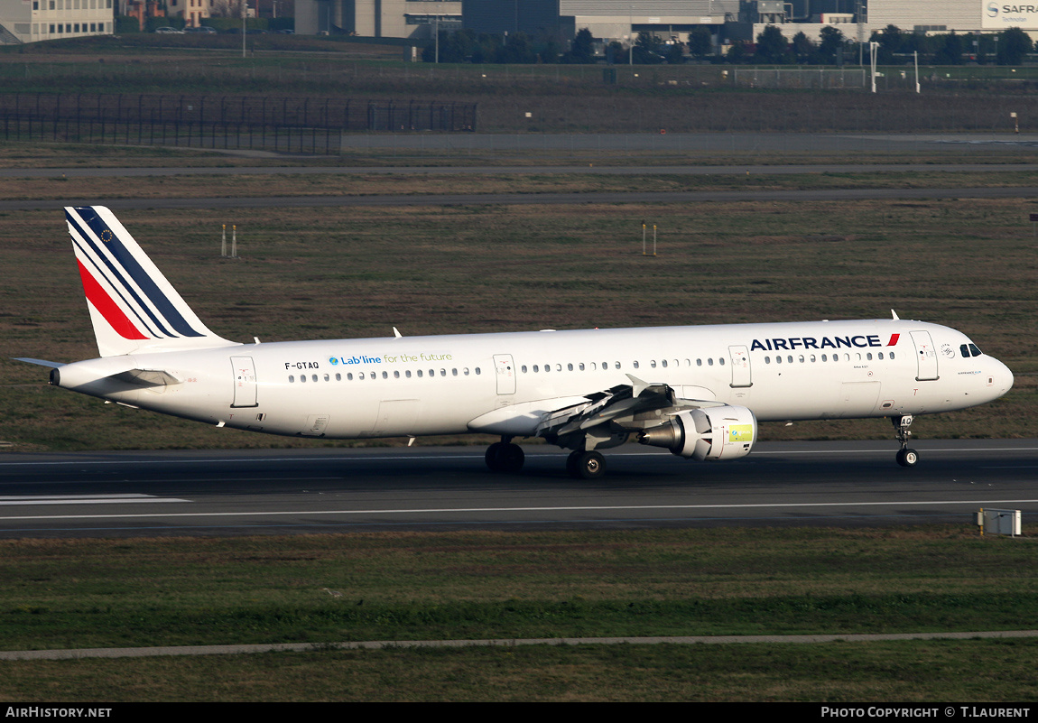 Aircraft Photo of F-GTAQ | Airbus A321-211 | Air France | AirHistory.net #251983