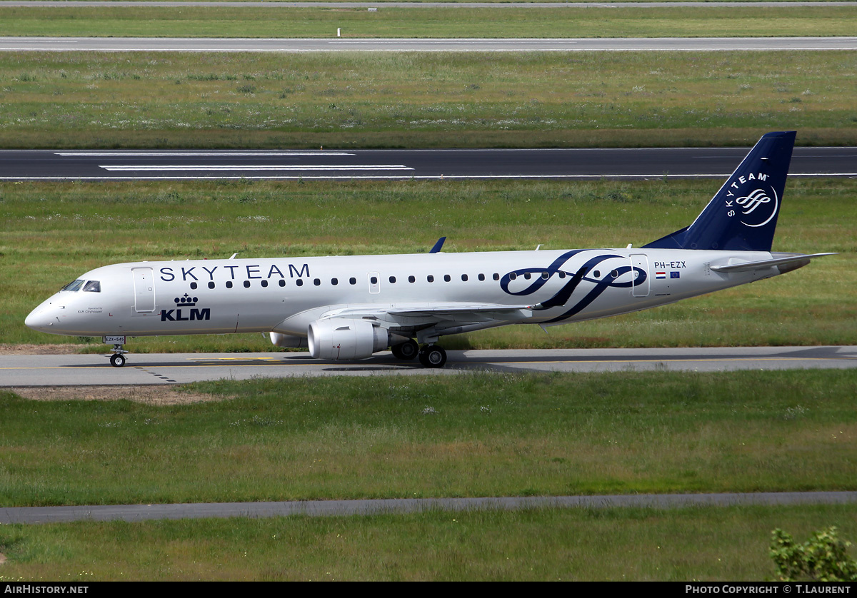 Aircraft Photo of PH-EZX | Embraer 190STD (ERJ-190-100STD) | KLM - Royal Dutch Airlines | AirHistory.net #251984