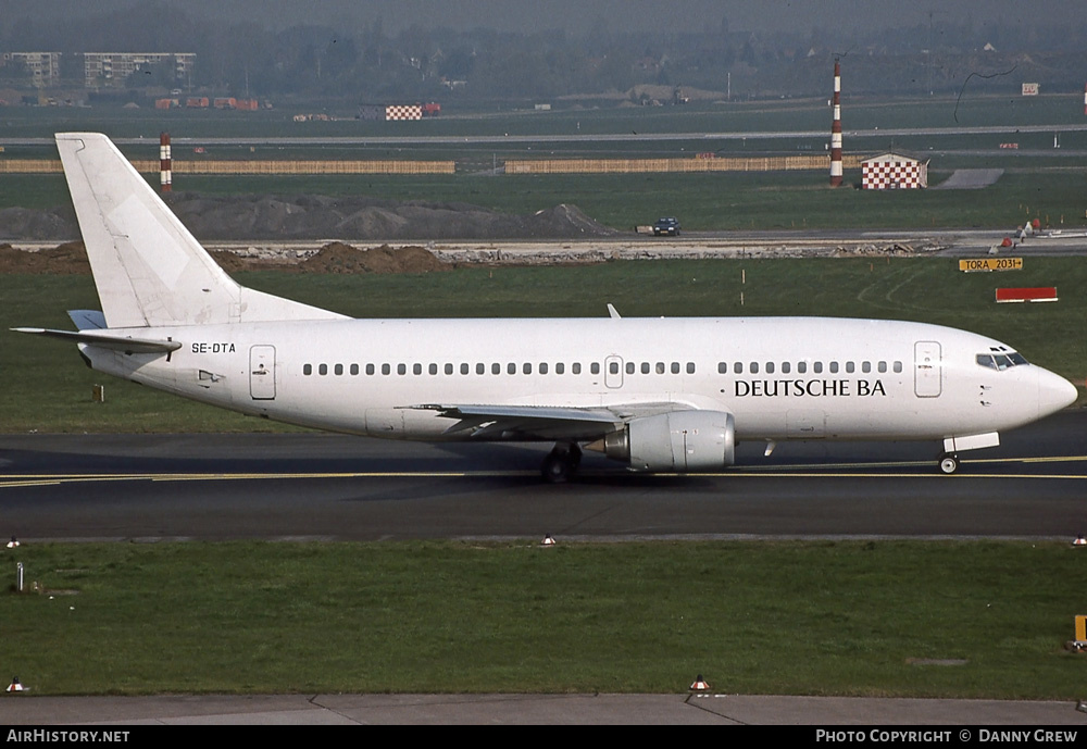 Aircraft Photo of SE-DTA | Boeing 737-3Q8 | Deutsche BA | AirHistory.net #251985