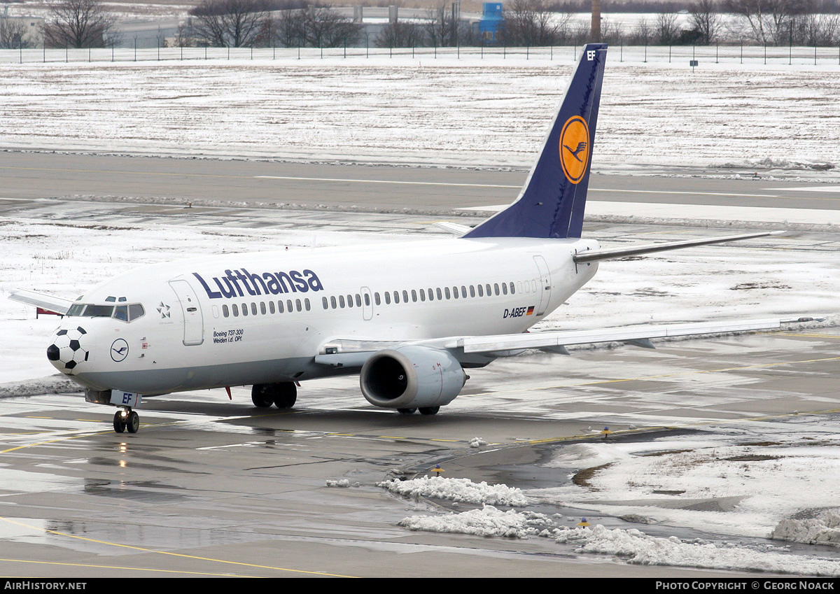 Aircraft Photo of D-ABEF | Boeing 737-330 | Lufthansa | AirHistory.net #251995