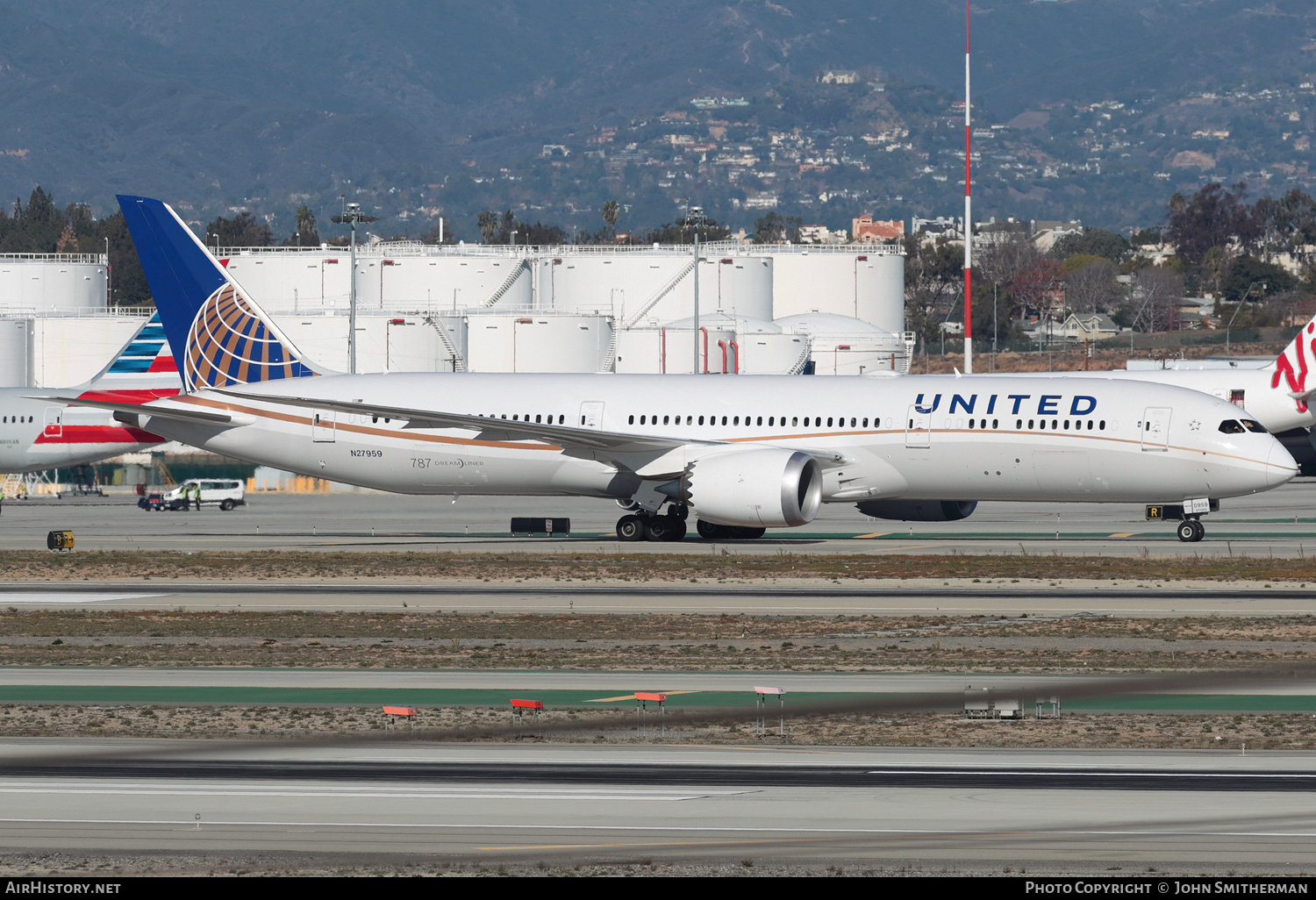 Aircraft Photo of N27959 | Boeing 787-9 Dreamliner | United Airlines | AirHistory.net #252010