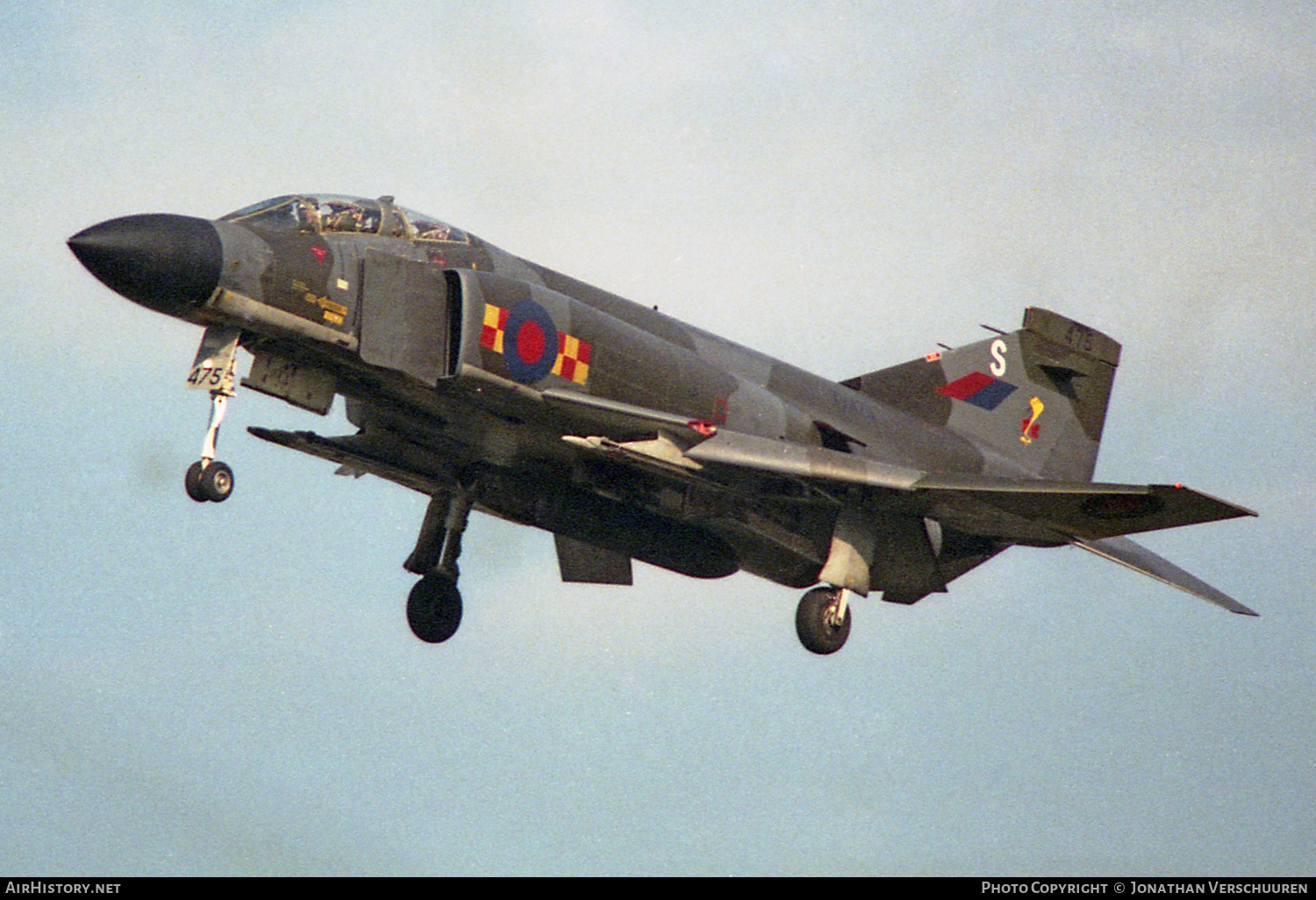Aircraft Photo of XV475 | McDonnell Douglas F-4M Phantom FGR2 | UK - Air Force | AirHistory.net #252023