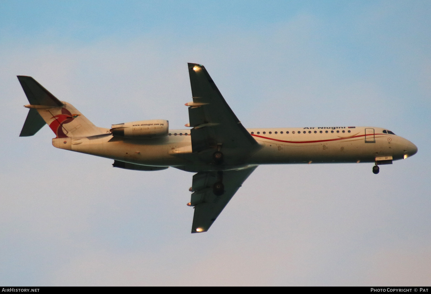 Aircraft Photo of P2-ANH | Fokker 100 (F28-0100) | Air Niugini | AirHistory.net #252026