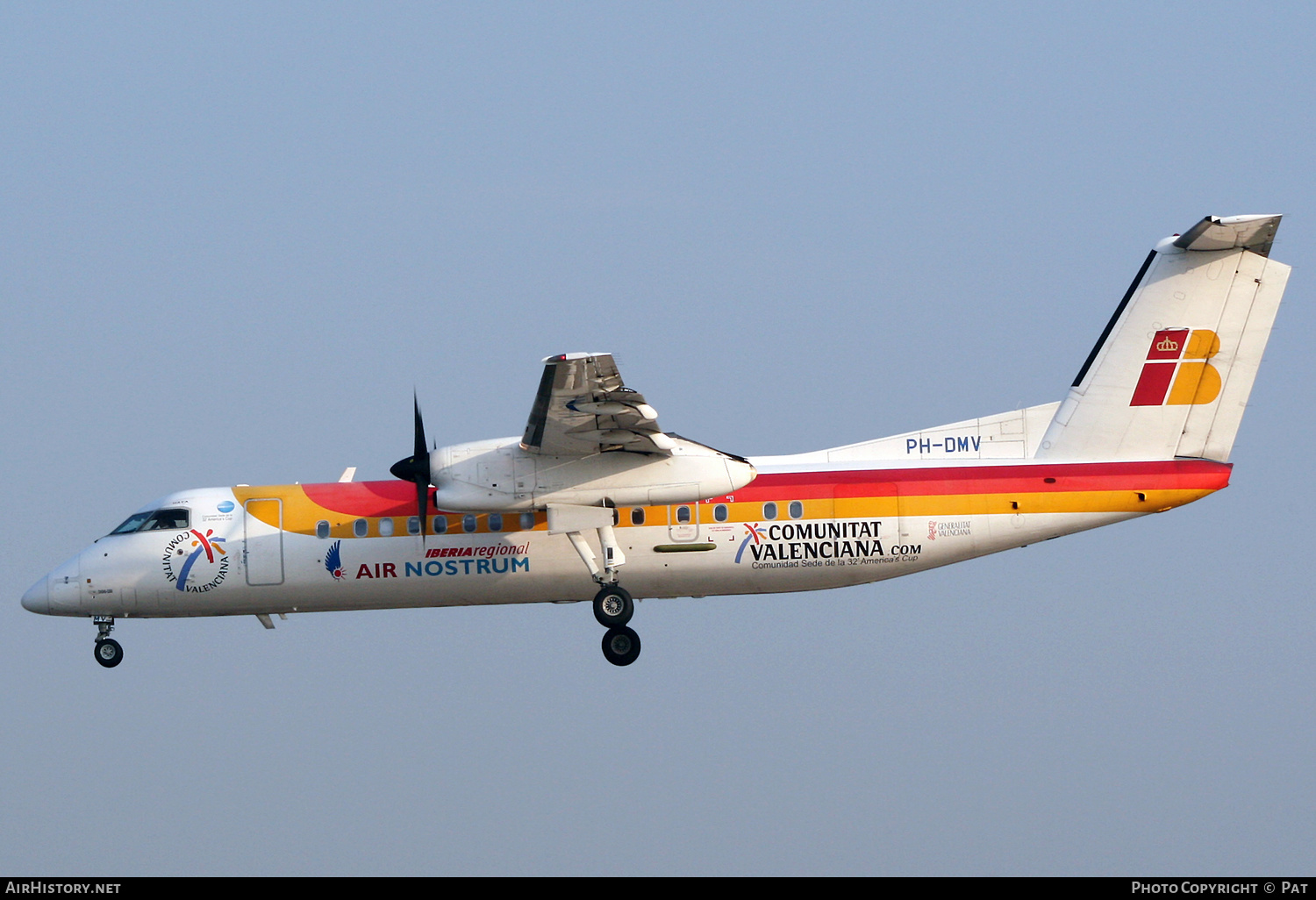 Aircraft Photo of PH-DMV | Bombardier DHC-8-315Q Dash 8 | Iberia Regional | AirHistory.net #252031
