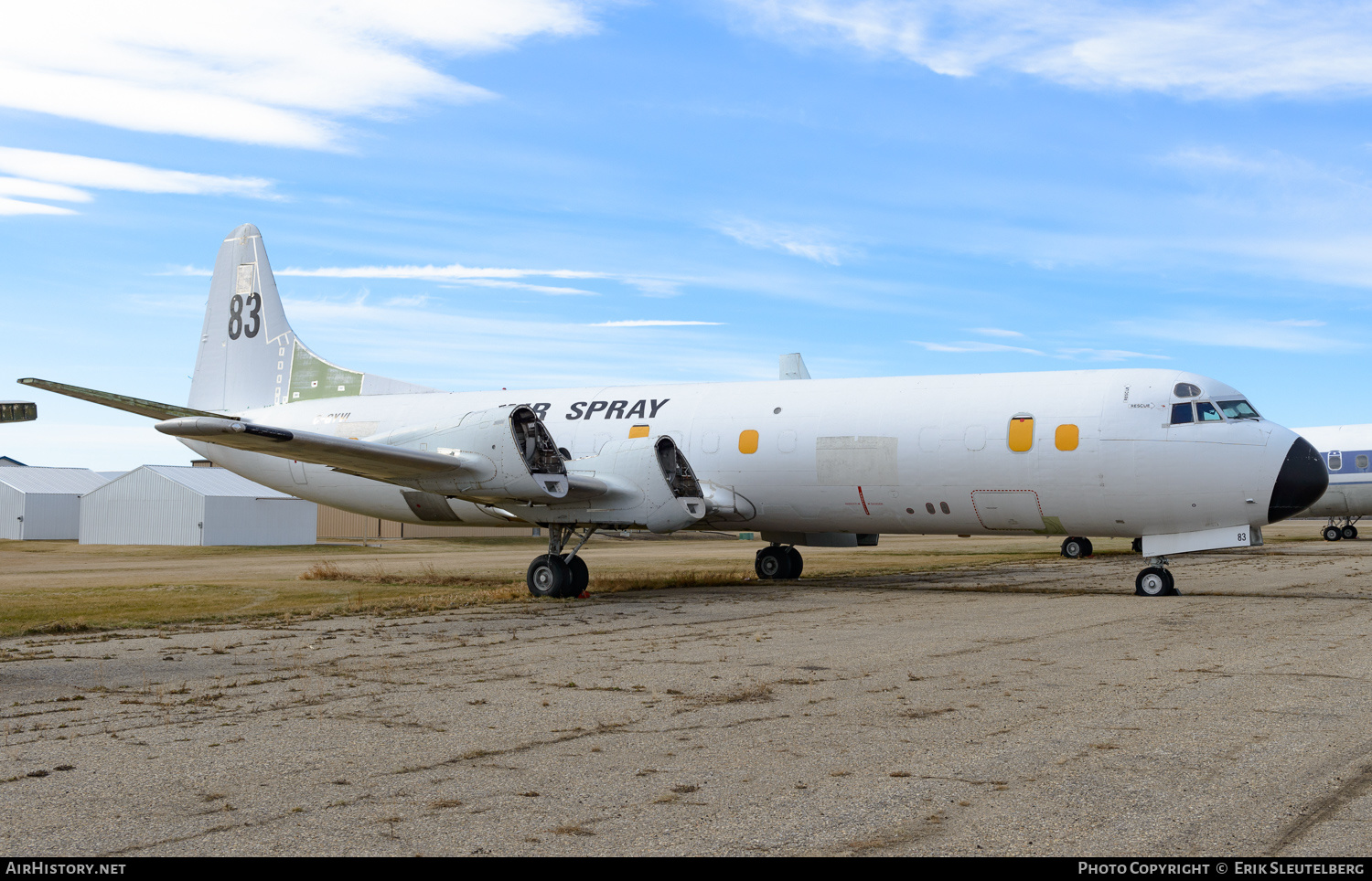 Aircraft Photo of C-GYVI | Lockheed L-188C(F) Electra | Air Spray | AirHistory.net #252034