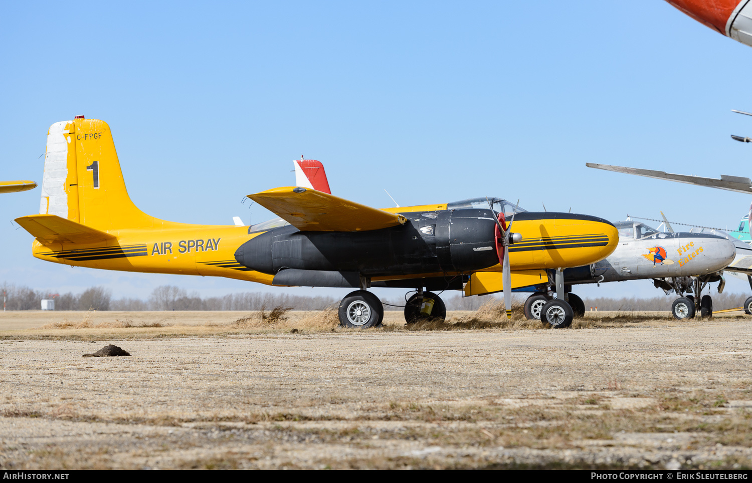 Aircraft Photo of C-FPGF | Douglas B-26/AT Invader | Air Spray | AirHistory.net #252038