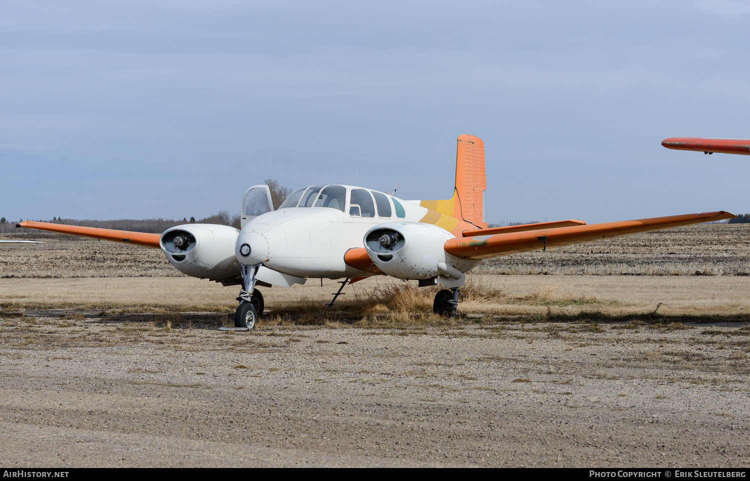 Aircraft Photo of C-FRQB | Beech C50 Twin Bonanza | AirHistory.net #252042