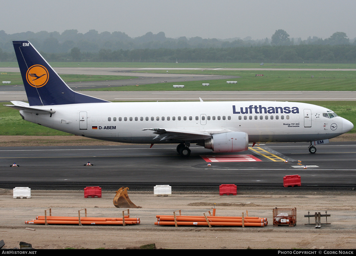 Aircraft Photo of D-ABEM | Boeing 737-330 | Lufthansa | AirHistory.net #252046