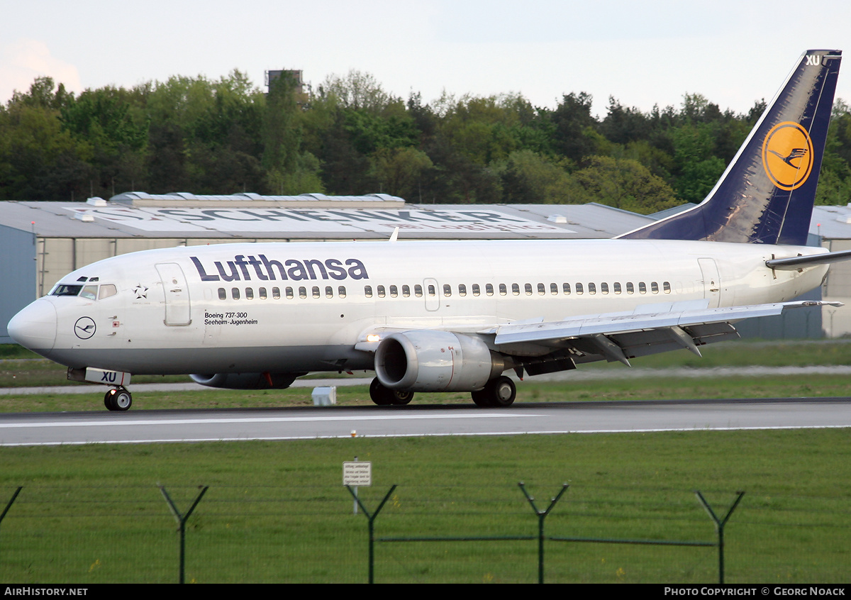 Aircraft Photo of D-ABXU | Boeing 737-330 | Lufthansa | AirHistory.net #252050